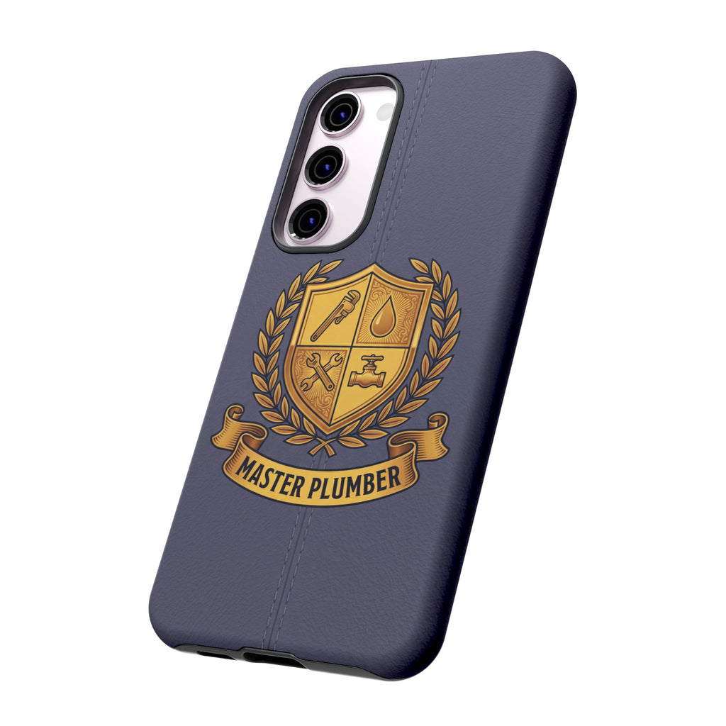 Master Plumber Slate Crest Phone Case - Samsung & iPhone Series