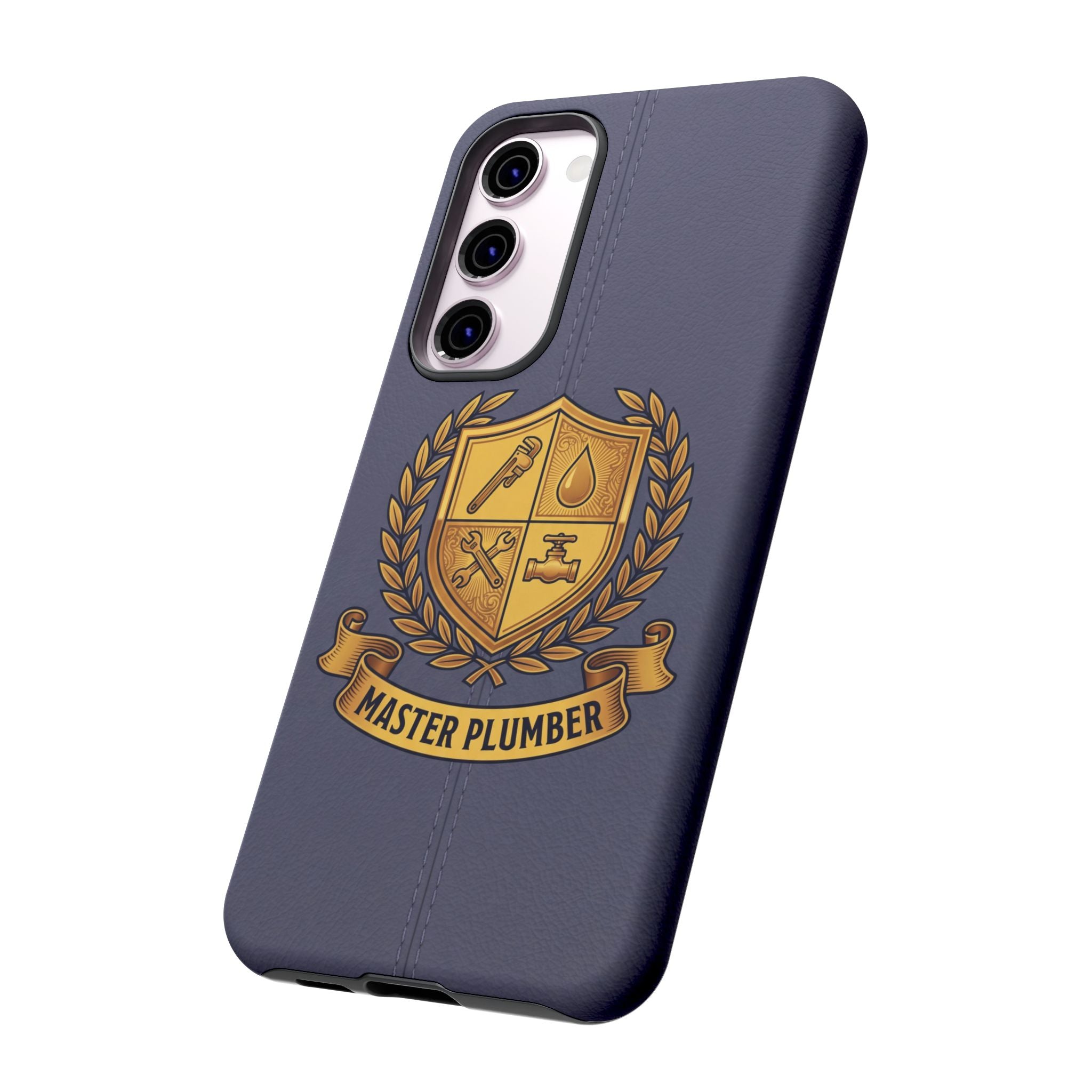 Master Plumber Slate Crest Phone Case - Samsung & iPhone Series