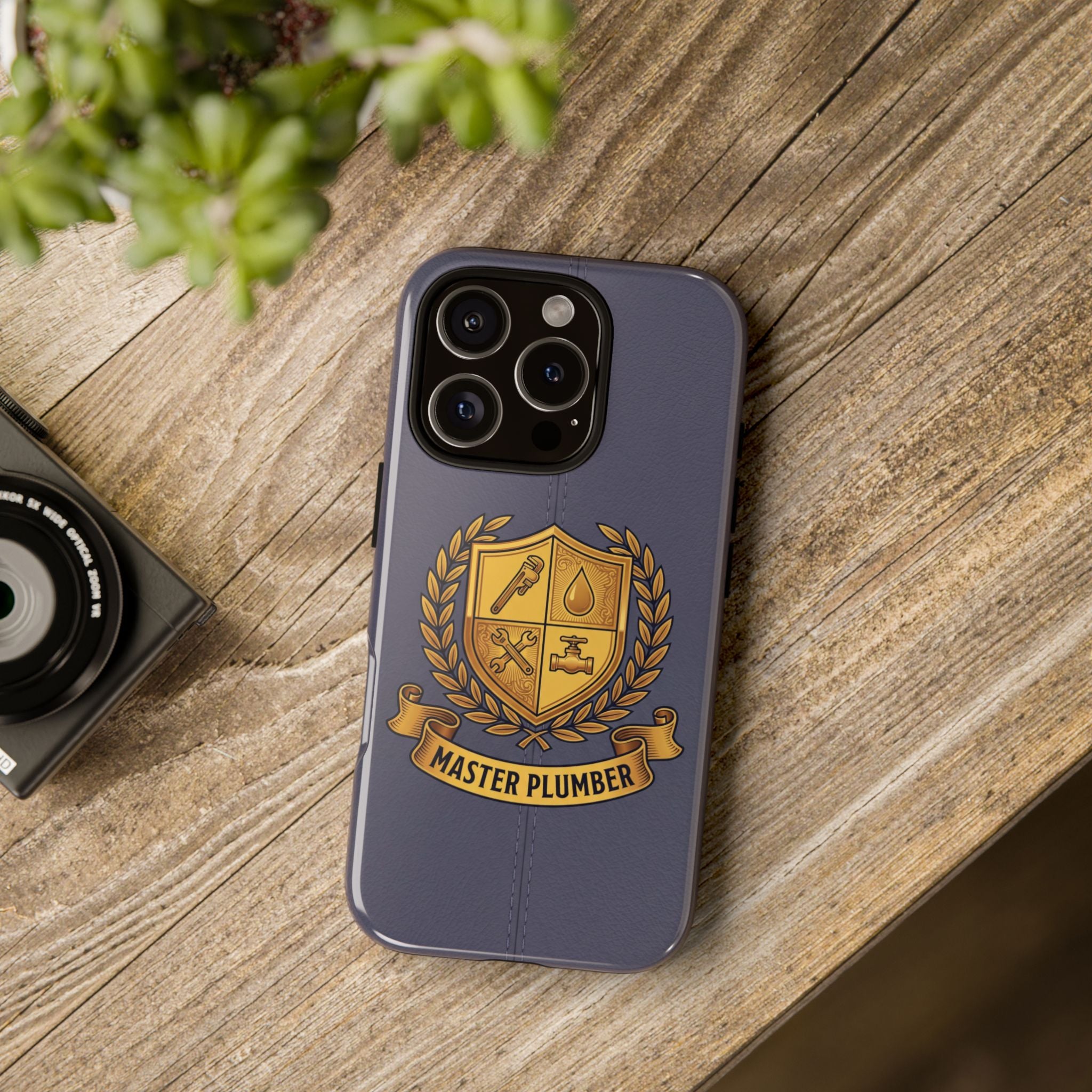 Master Plumber Slate Crest Phone Case - Samsung & iPhone Series