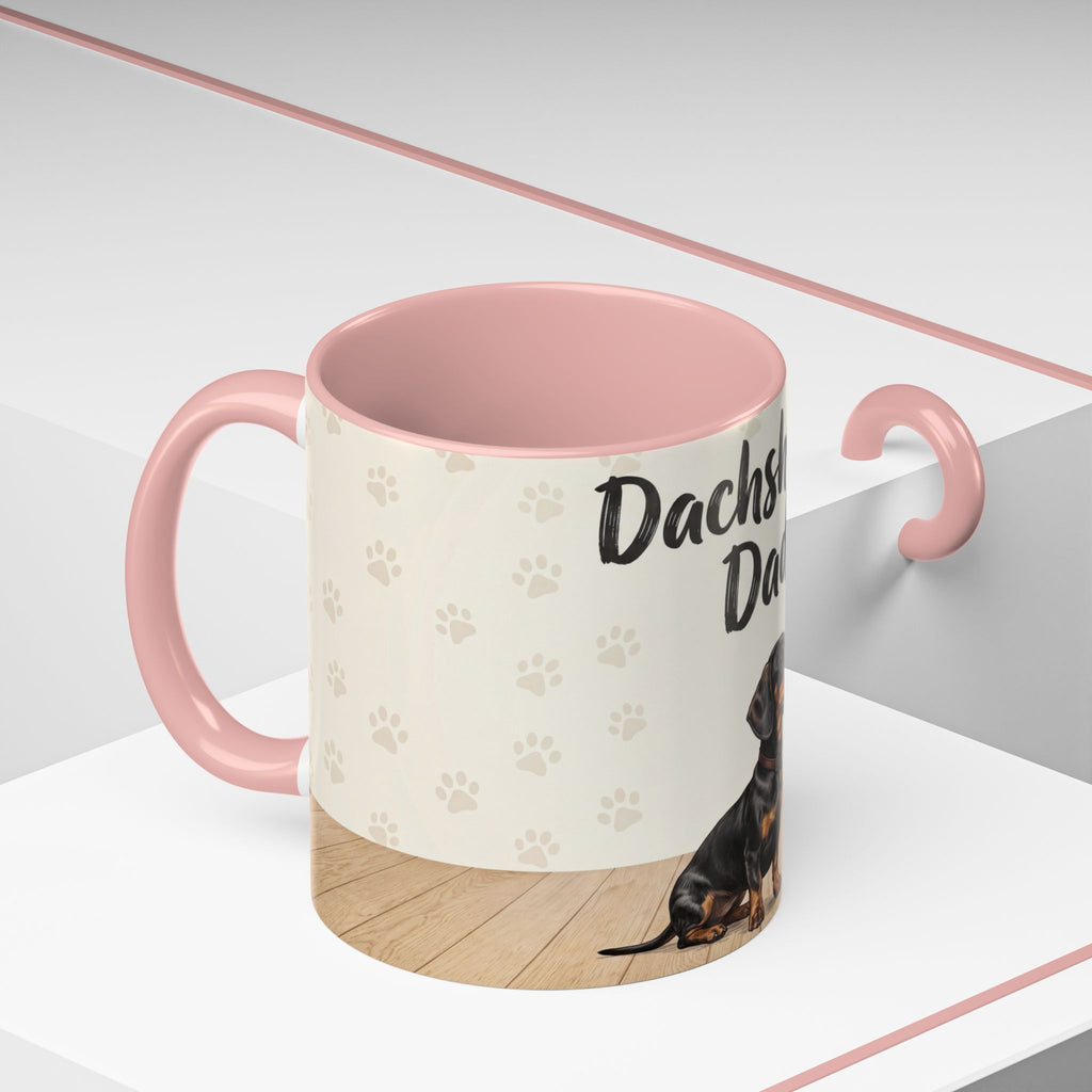 Dachshund Dad Mug | Cute Dog Dad Coffee Mug | Wiener Dog Gift for Dachshund Lovers