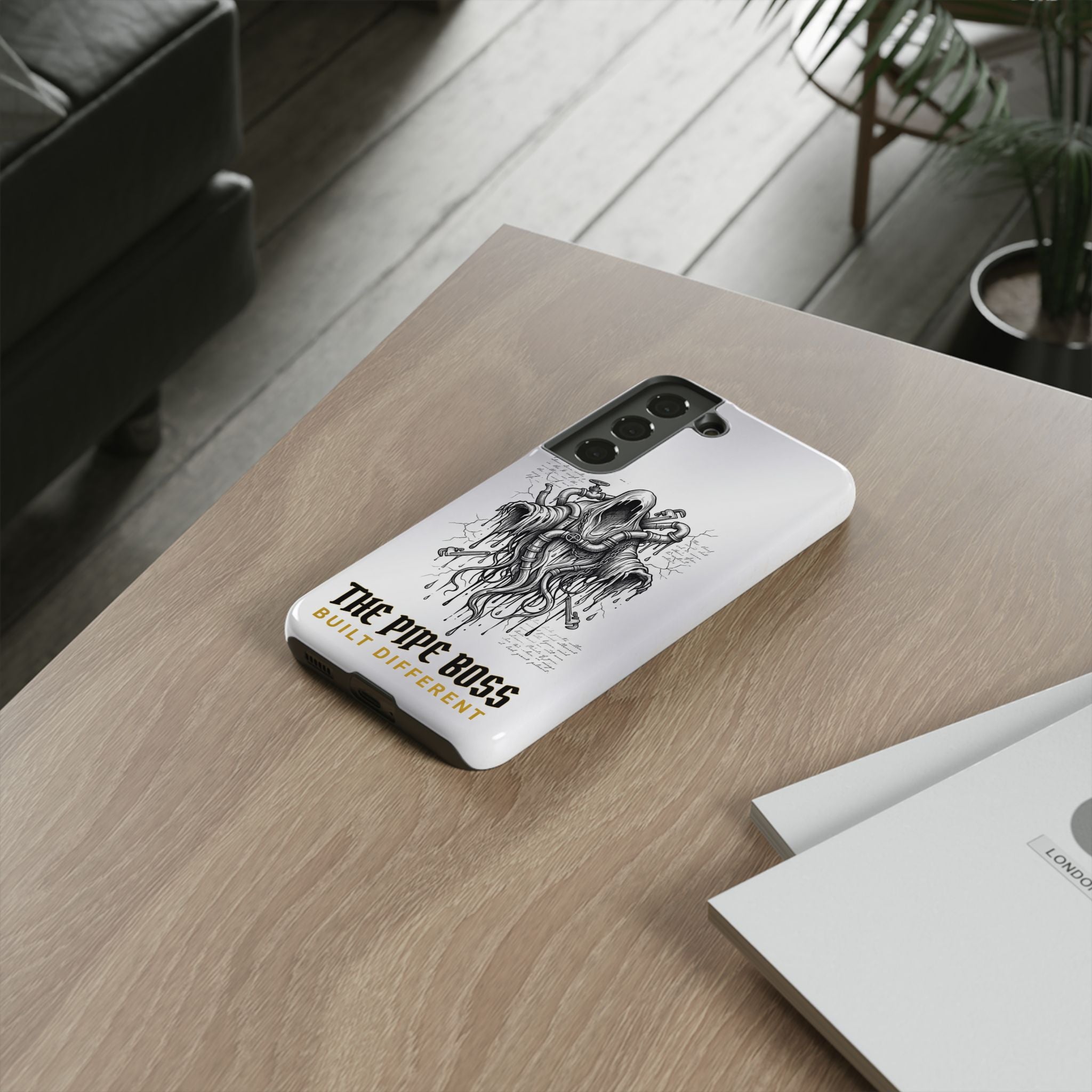 The Pipe Boss Gothic Plumber Phone Case - Samsung & iPhone Series