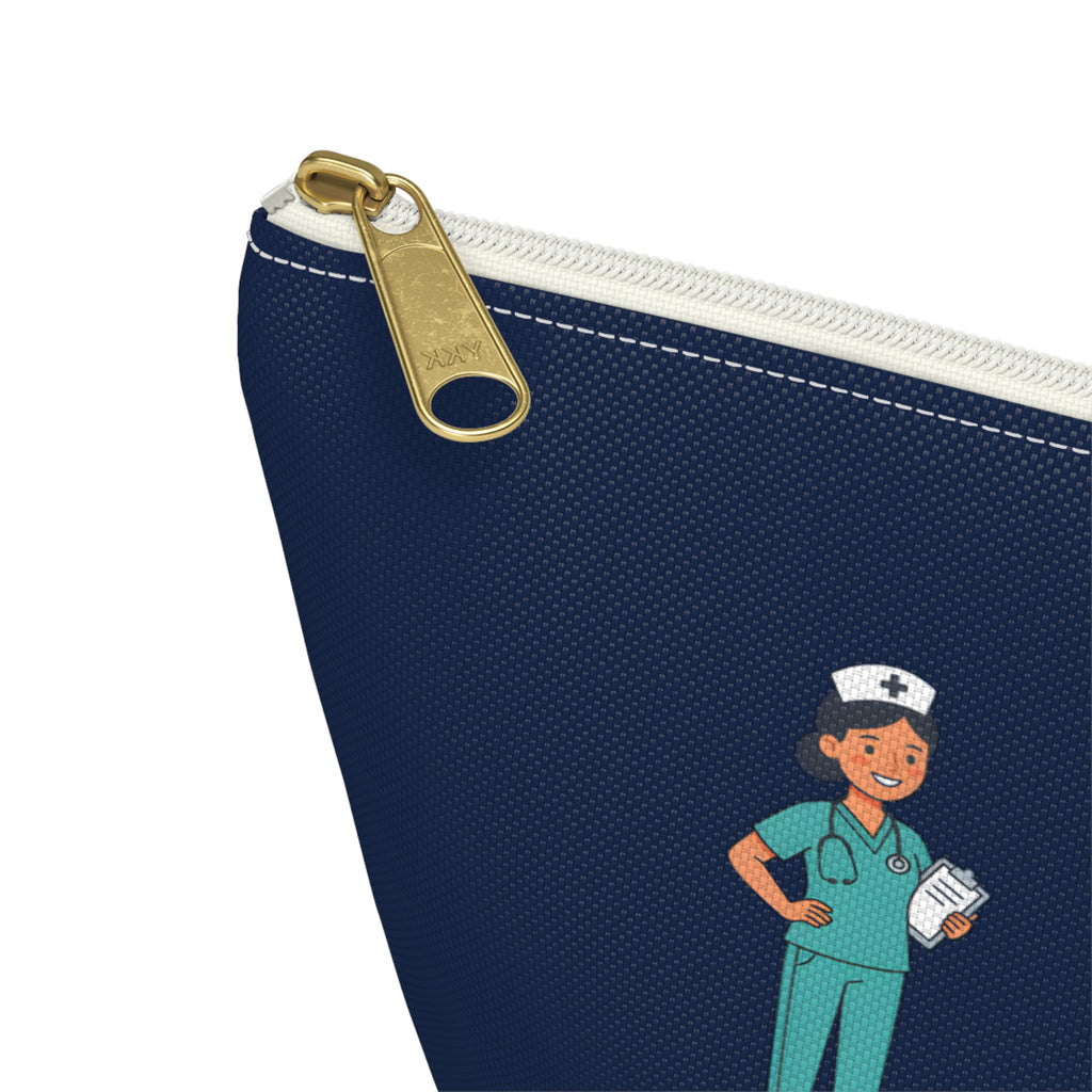 Personalized Student Nurse Pouch | Custom Name Cosmetic Bag