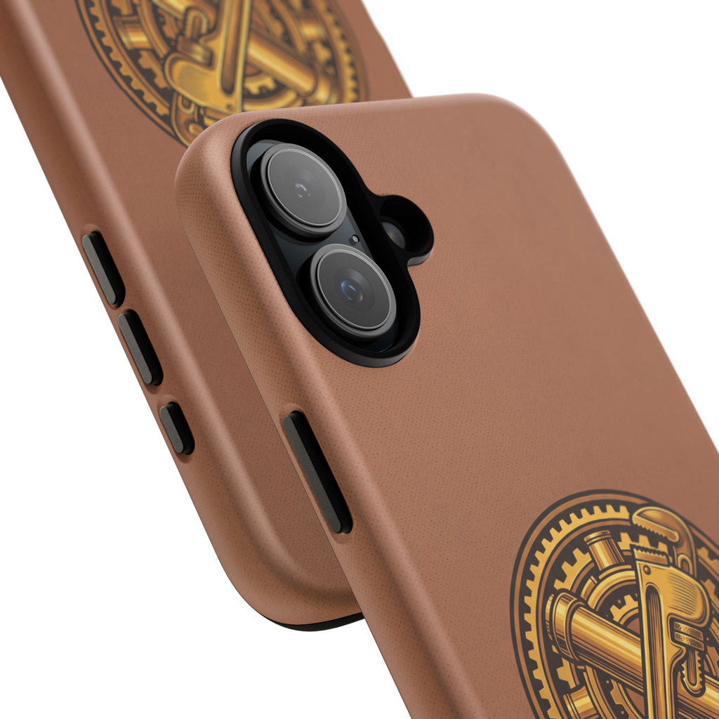 Plumber Born to Build Leather Phone Case - Samsung & iPhone Series