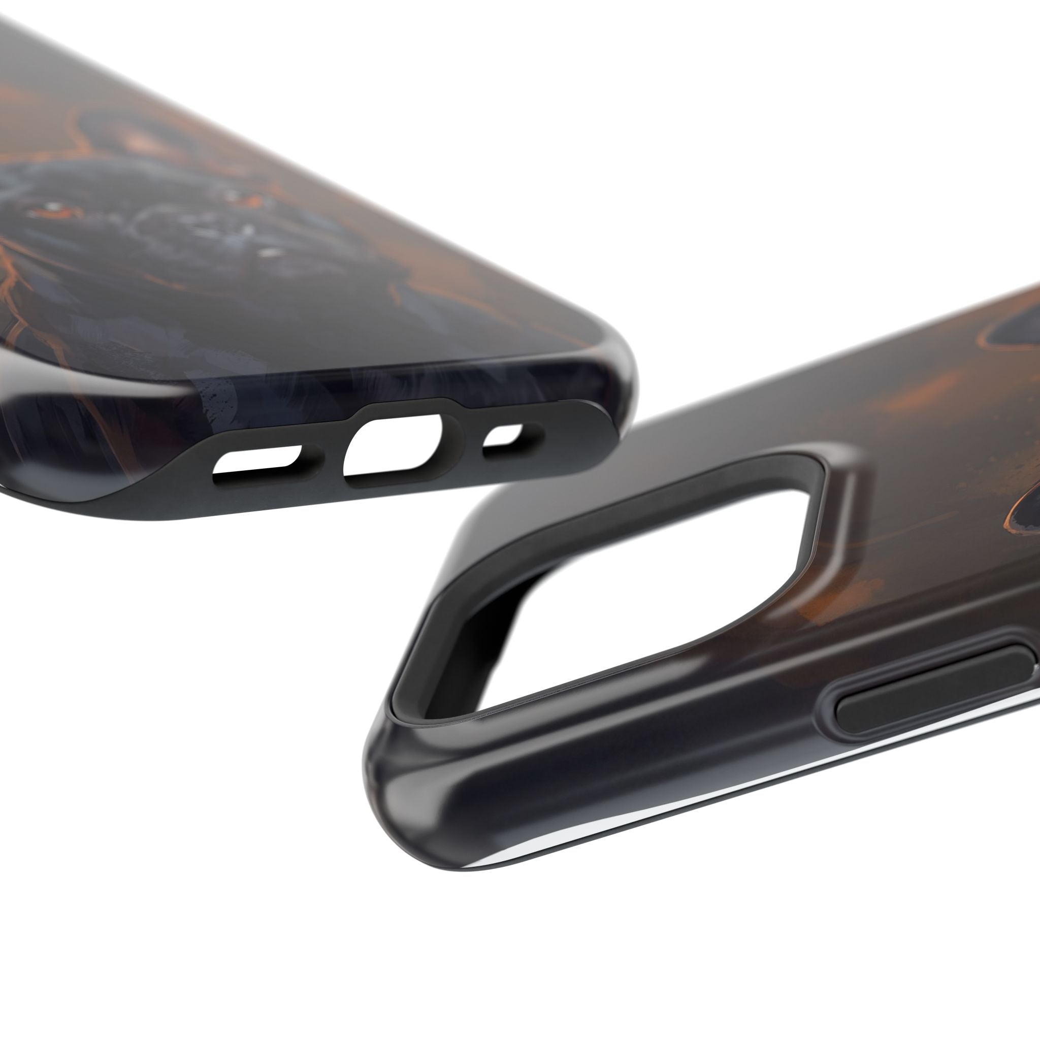 French Bulldog Portrait Phone Case — Impact-Resistant Wireless Charging Cover