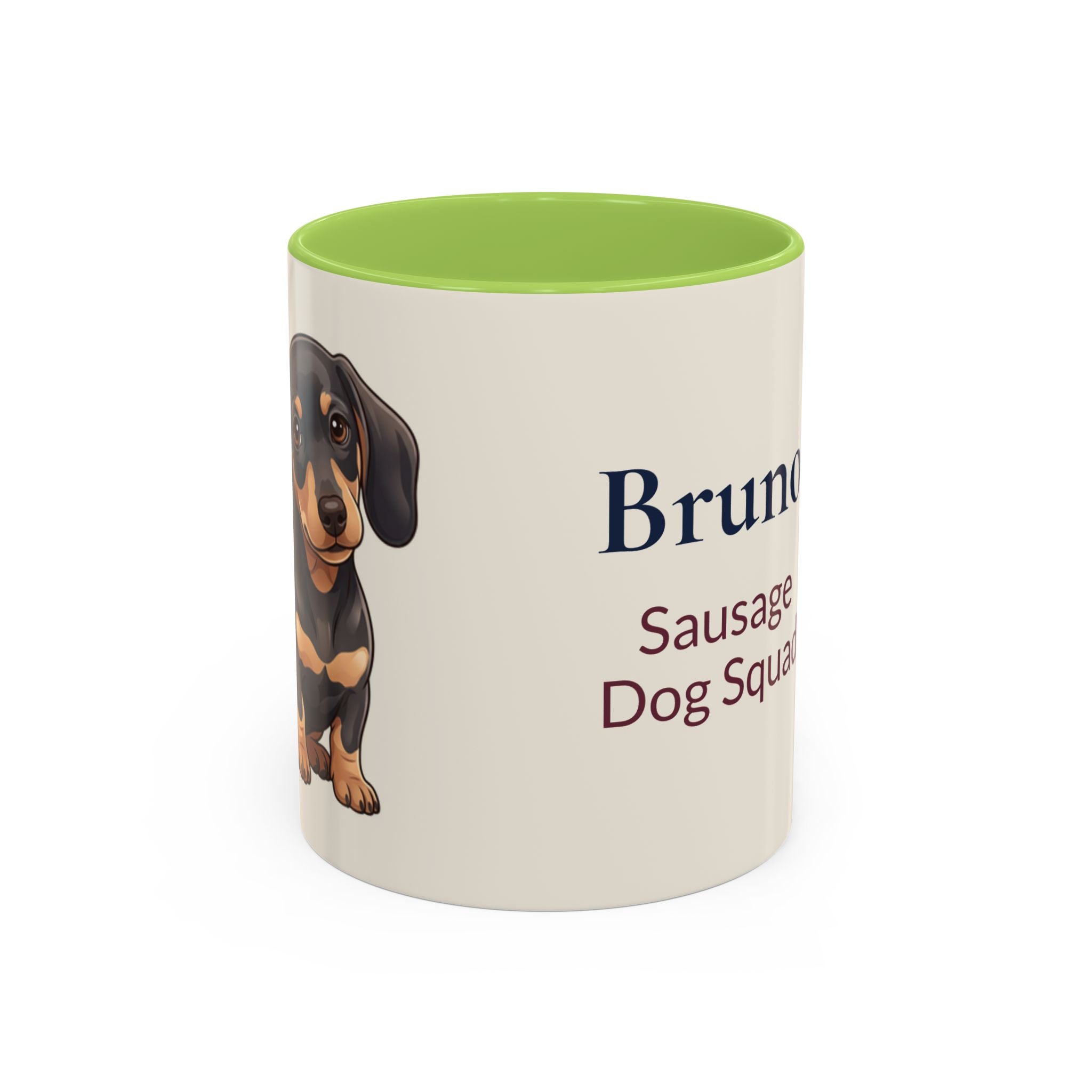 Personalized Dachshund Mug | Custom Name Coffee Mug | Sausage Dog Gift | Wiener Dog Lover