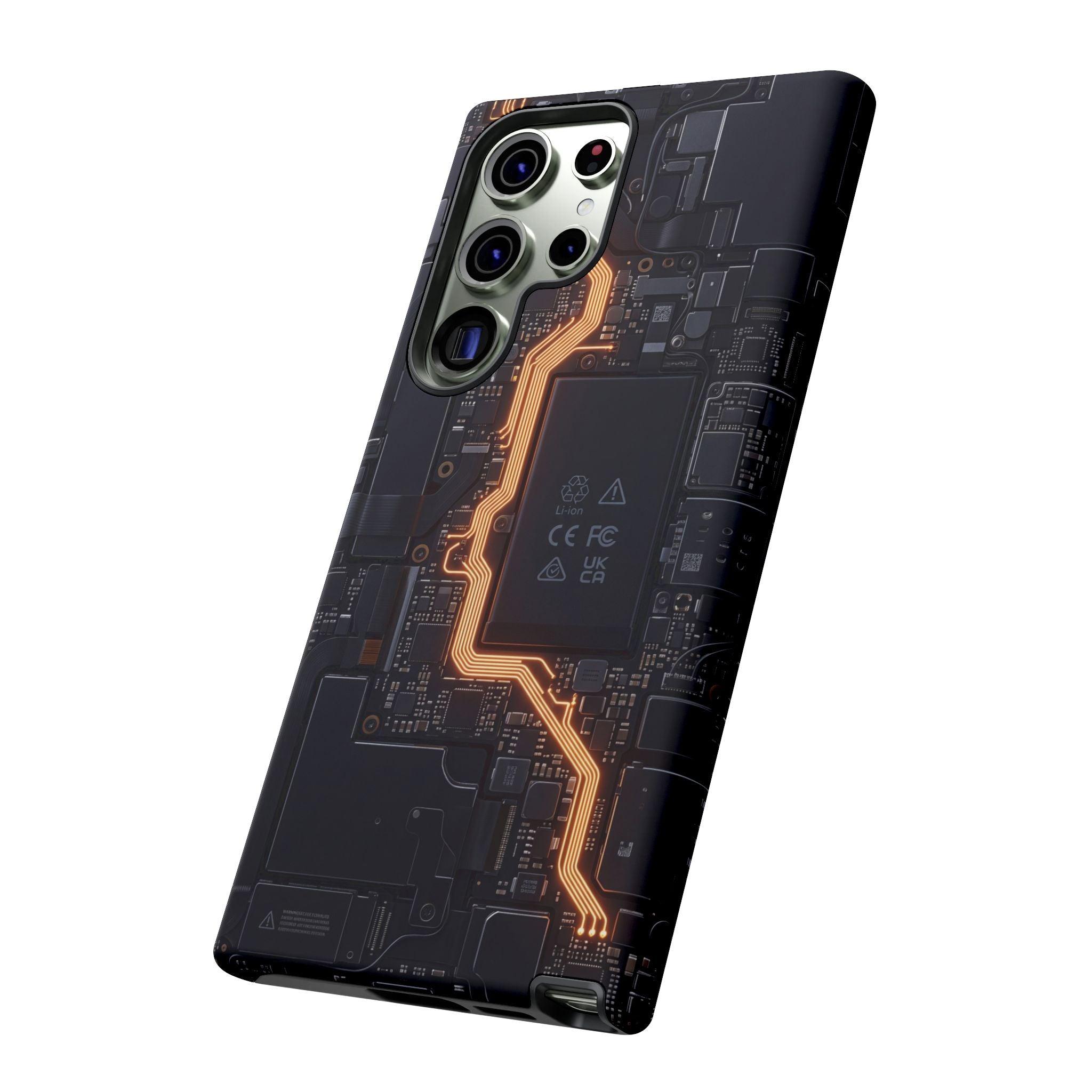 Electrician Glowing Circuit Phone Case - Samsung & iPhone Series