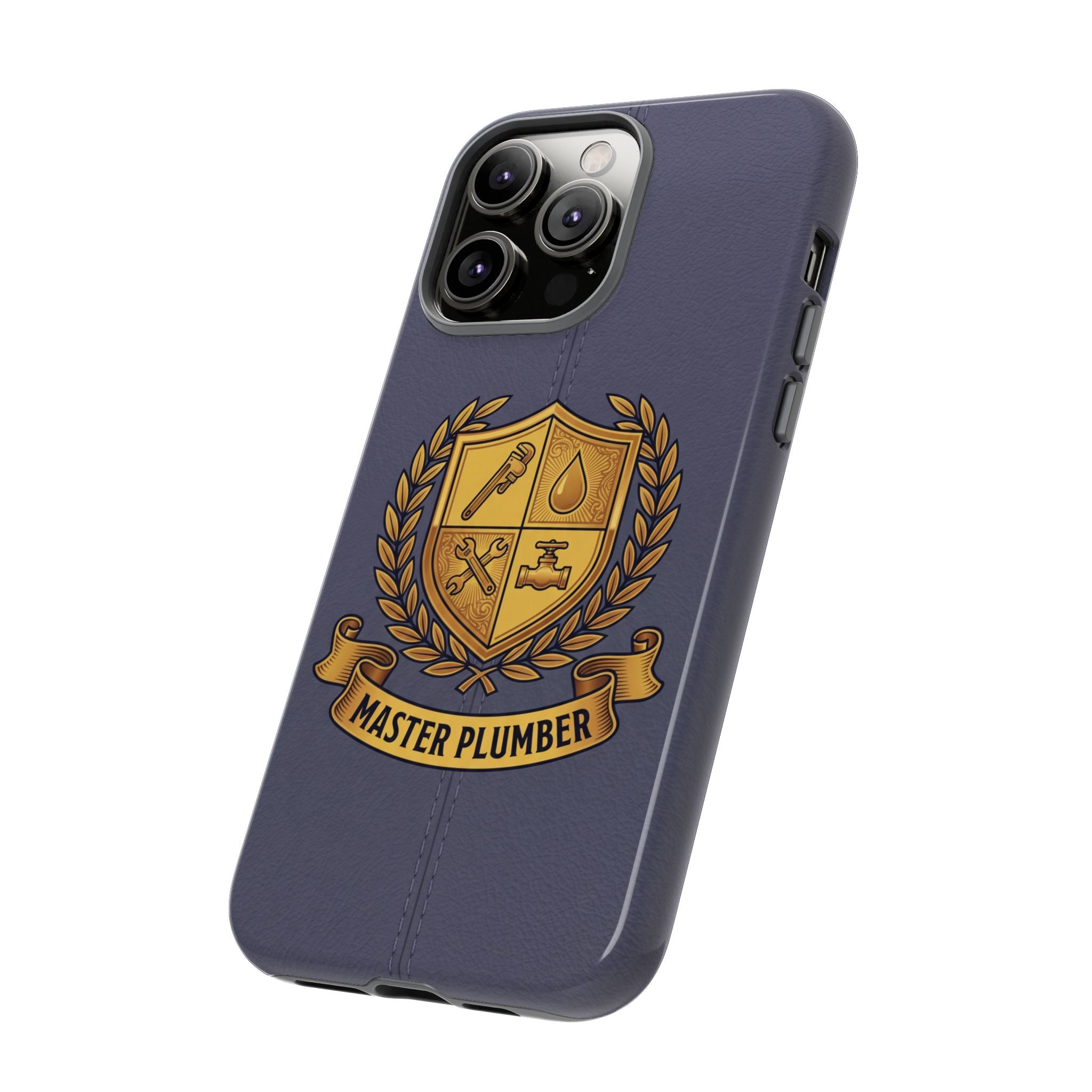 Master Plumber Slate Crest Phone Case - Samsung & iPhone Series