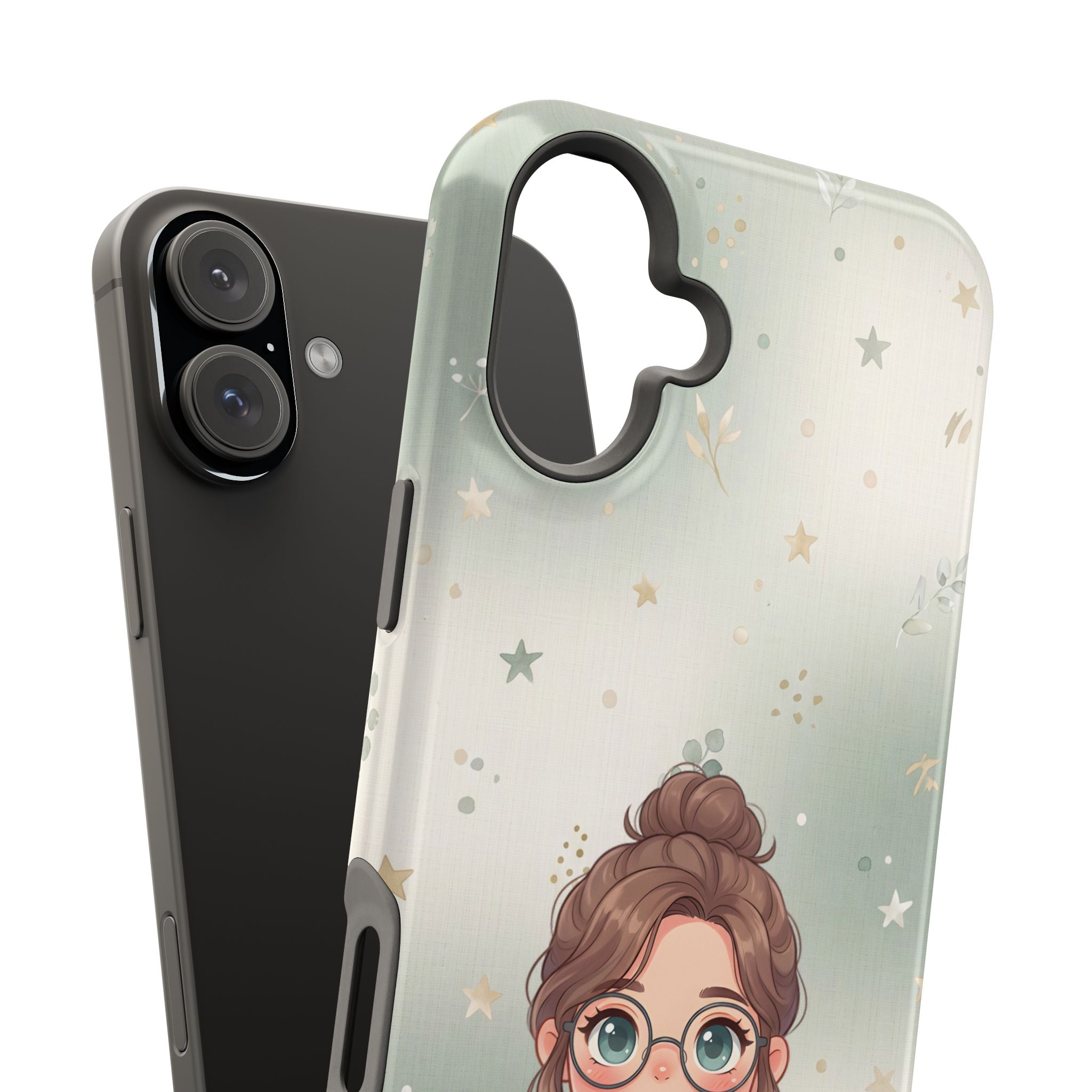 Personalized Starry Nurse Phone Case — Wireless Charging Cover