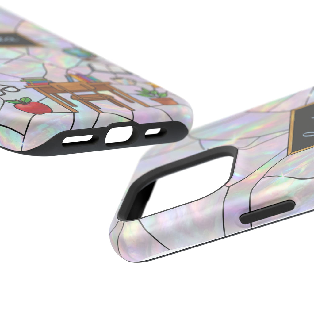Personalized Teacher Phone Case — Impact-Resistant Wireless Charging Cover