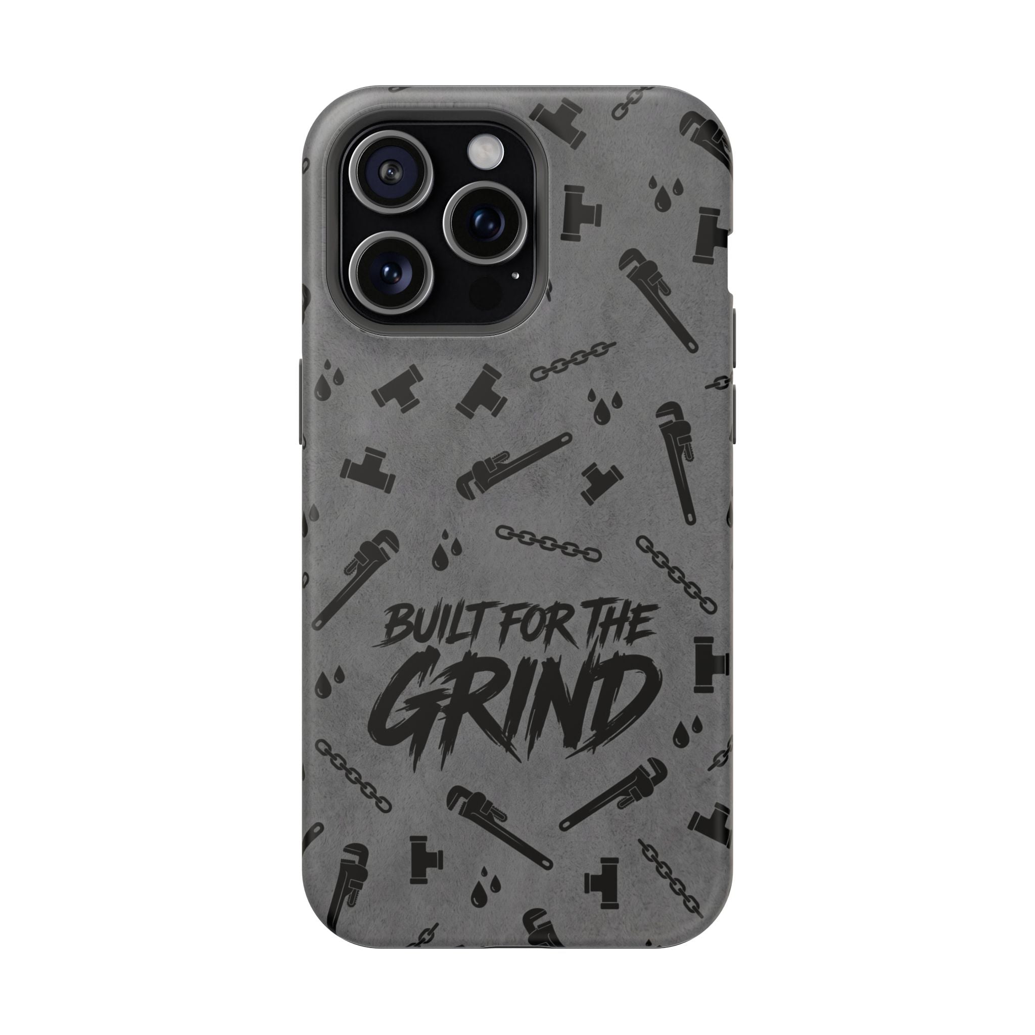 Built for the Grind Phone Case — Plumber Tools Wireless Charging Cover