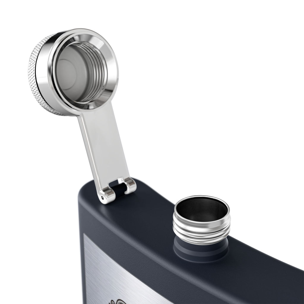 Flask — "Apprentice Electrician: Learning the Trade, Earning the Stripes" 6oz Stainless Steel