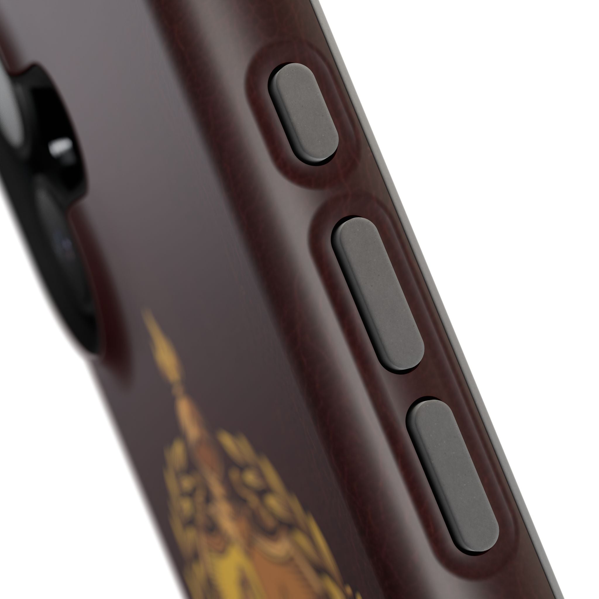 Plumber Crest Phone Case — Heraldic Shield Wireless Charging Cover
