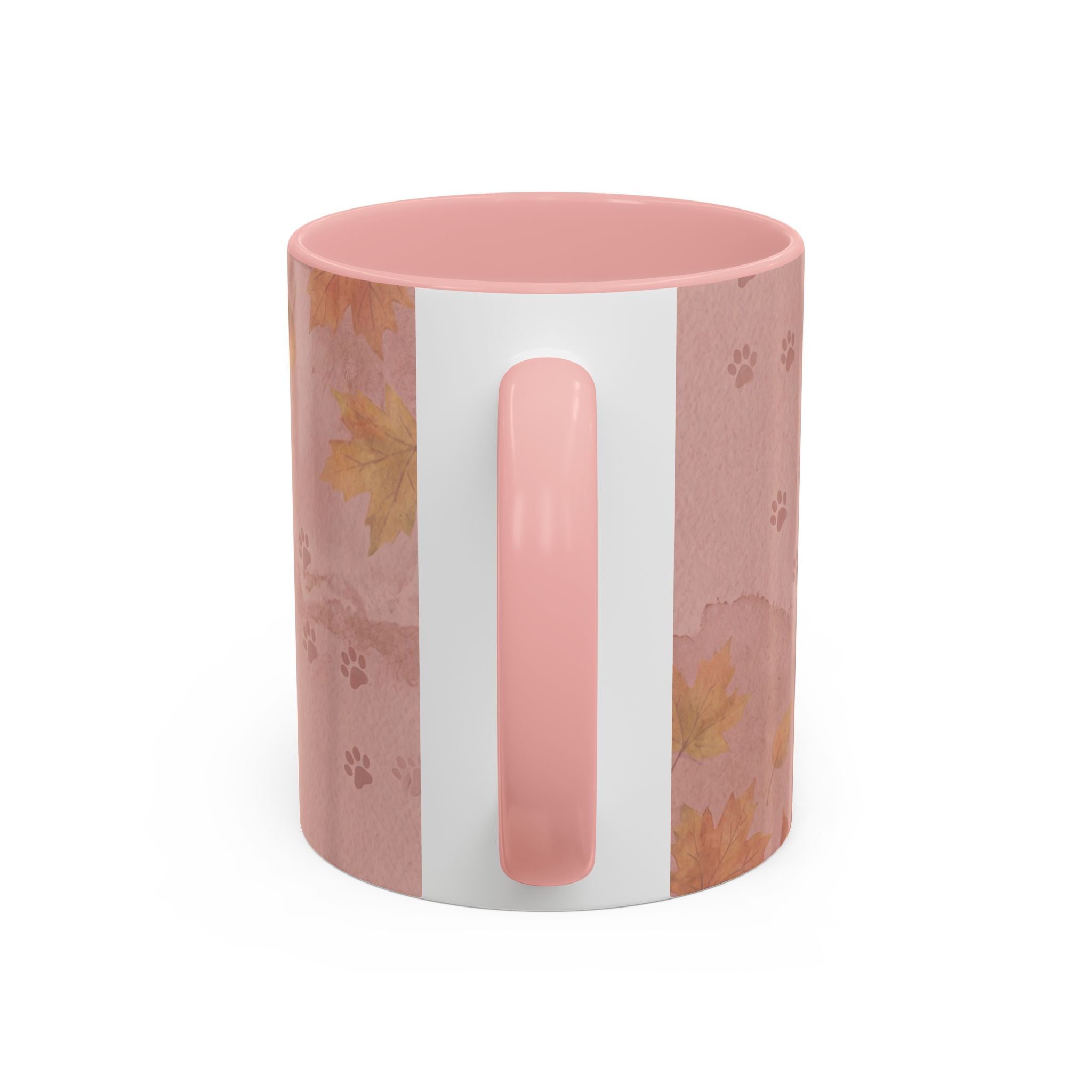 Dachshund Lover Mug | Long-Haired Wiener Dog with Plaid Bandana, Dusty Rose Watercolor Dog Gift