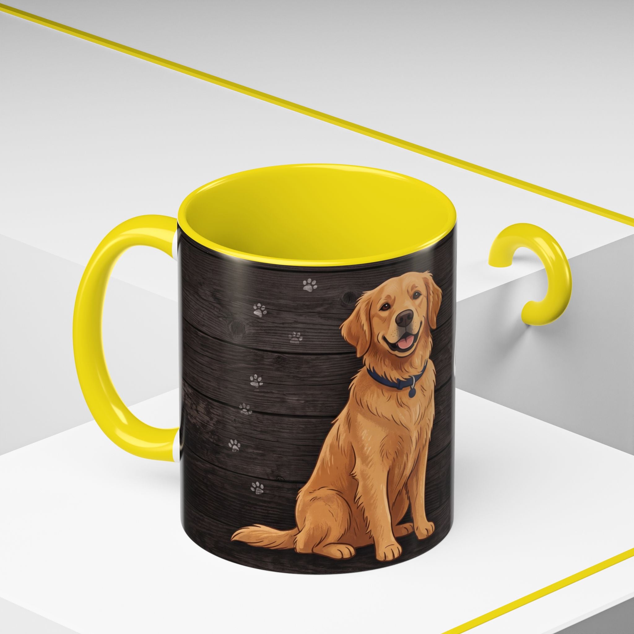 Proud Golden Dad Mug | Golden Retriever Lover Gift | Dog Dad Coffee Mug