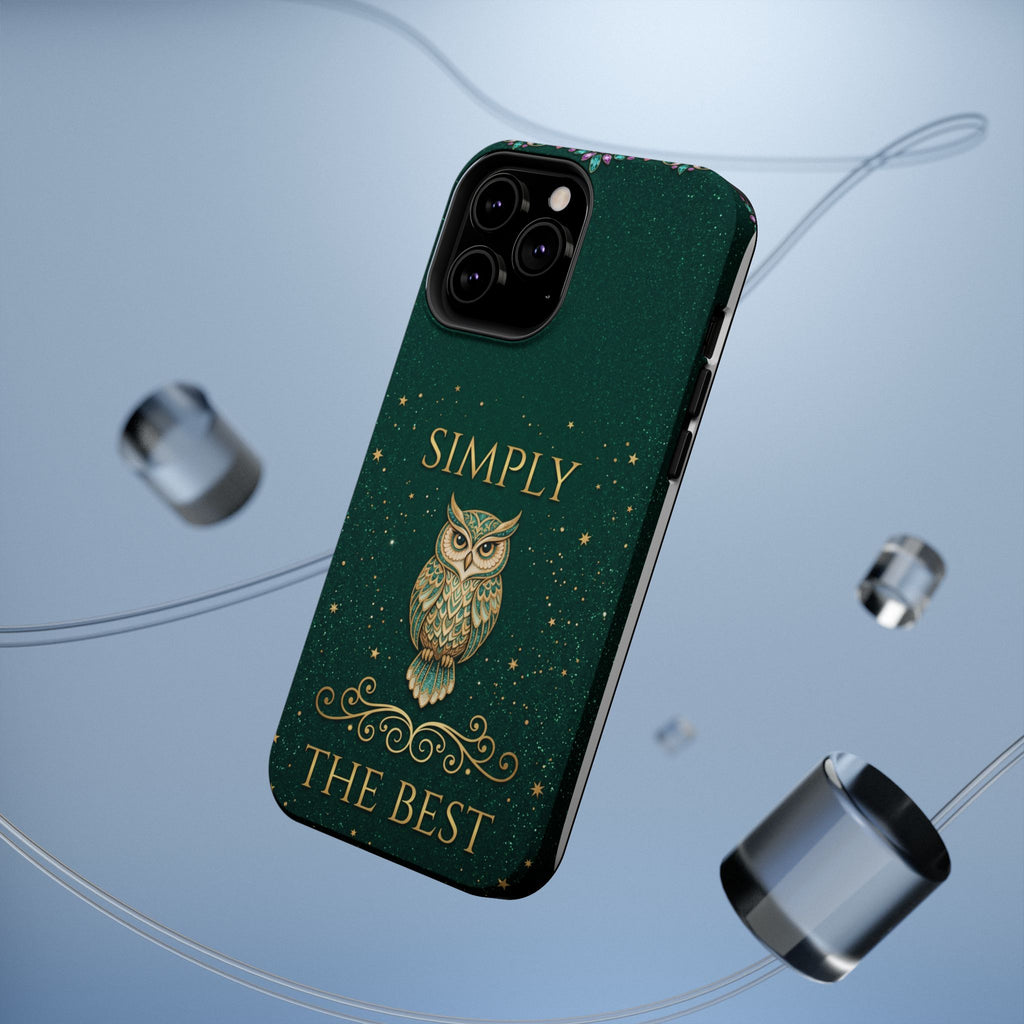 Simply The Best Wise Owl Phone Case — Wireless Charging Cover