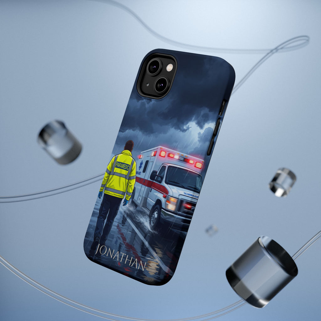 Personalized EMS Storm Phone Case — Wireless Charging Cover