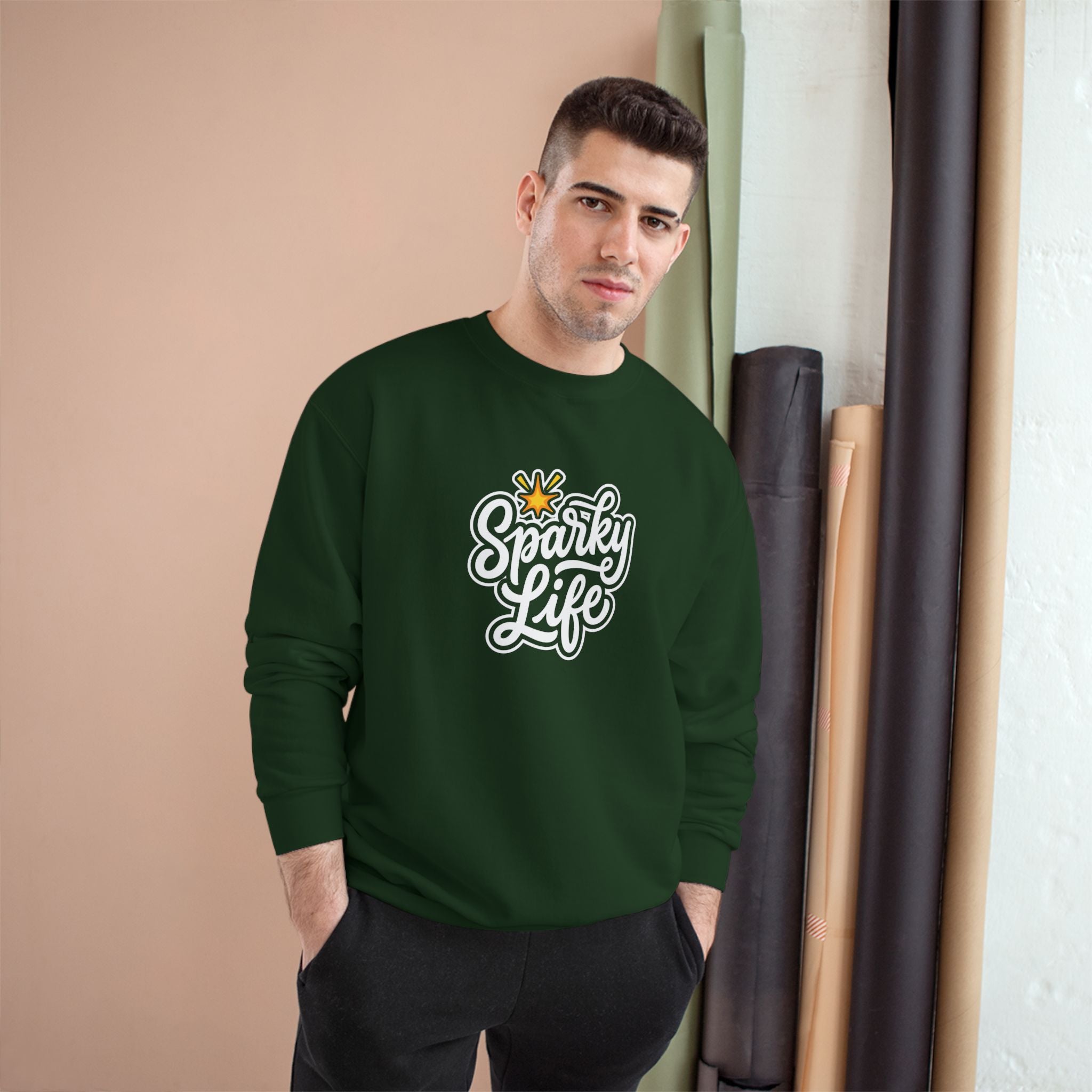 Sparky Life Electrician Sweatshirt | Funny Electrician Gift Crewneck