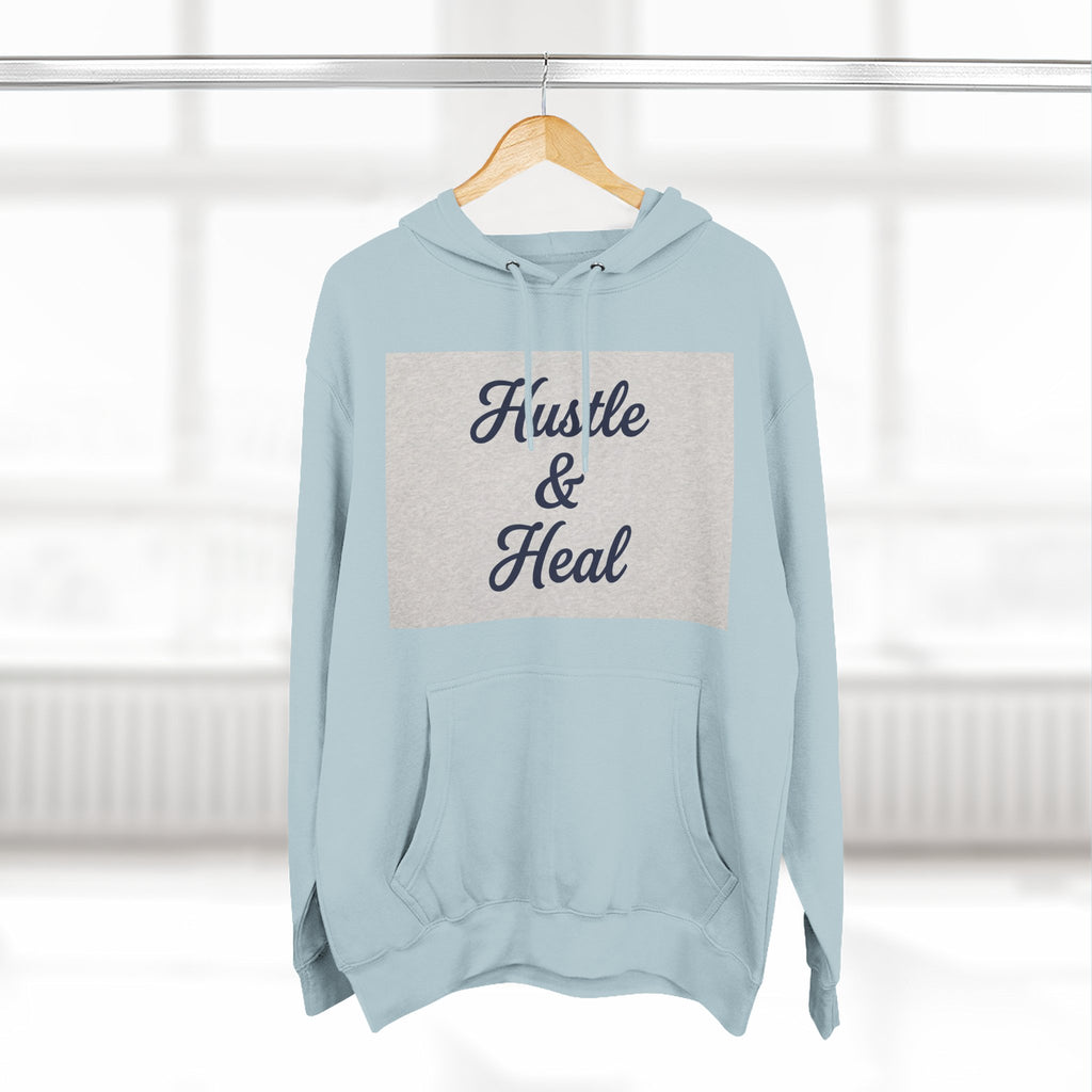 Hustle and Heal Nurse Hoodie — Unisex Comfortable Pullover for Passionate Nurses and Medical Workers