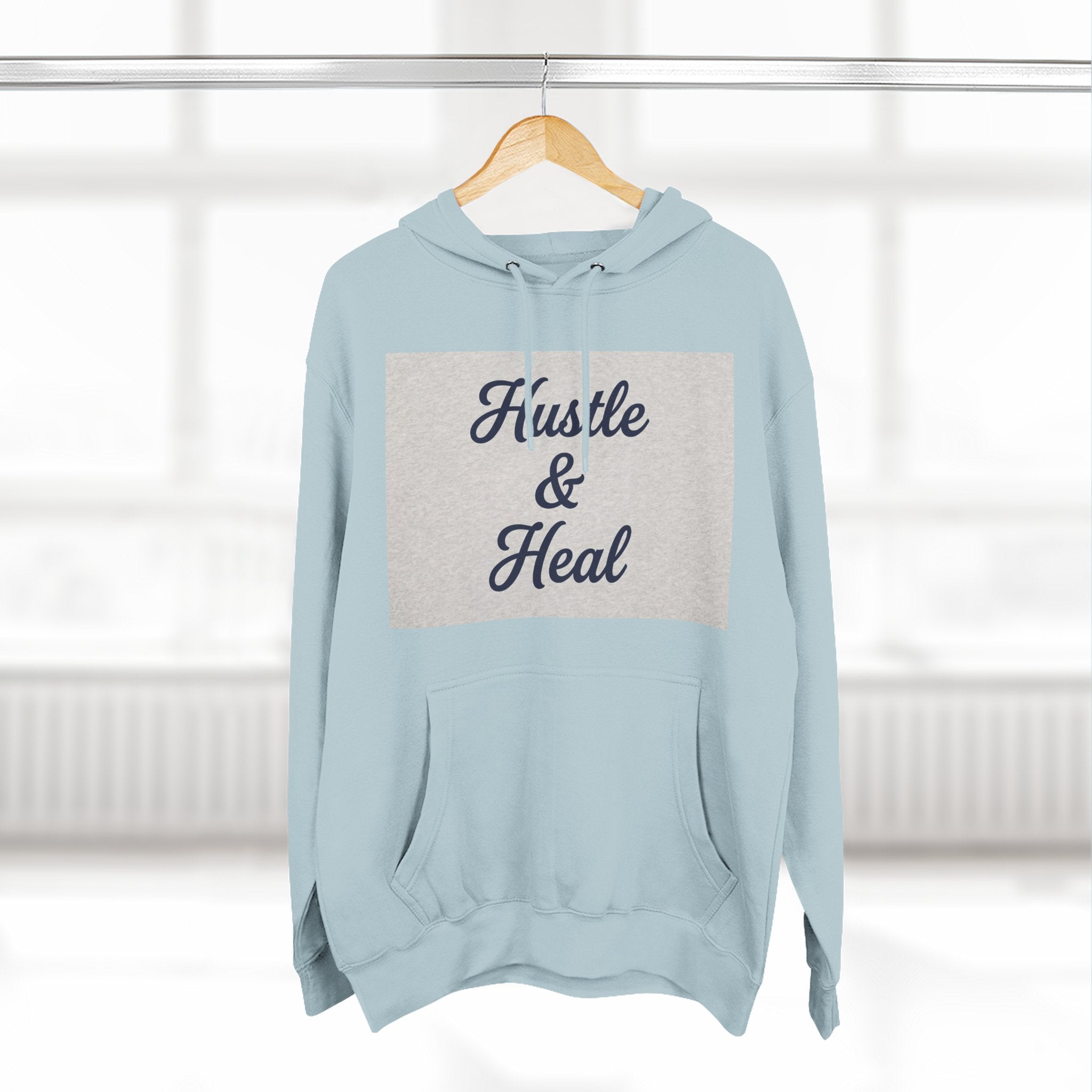 Hustle and Heal Nurse Hoodie — Unisex Comfortable Pullover for Passionate Nurses and Medical Workers