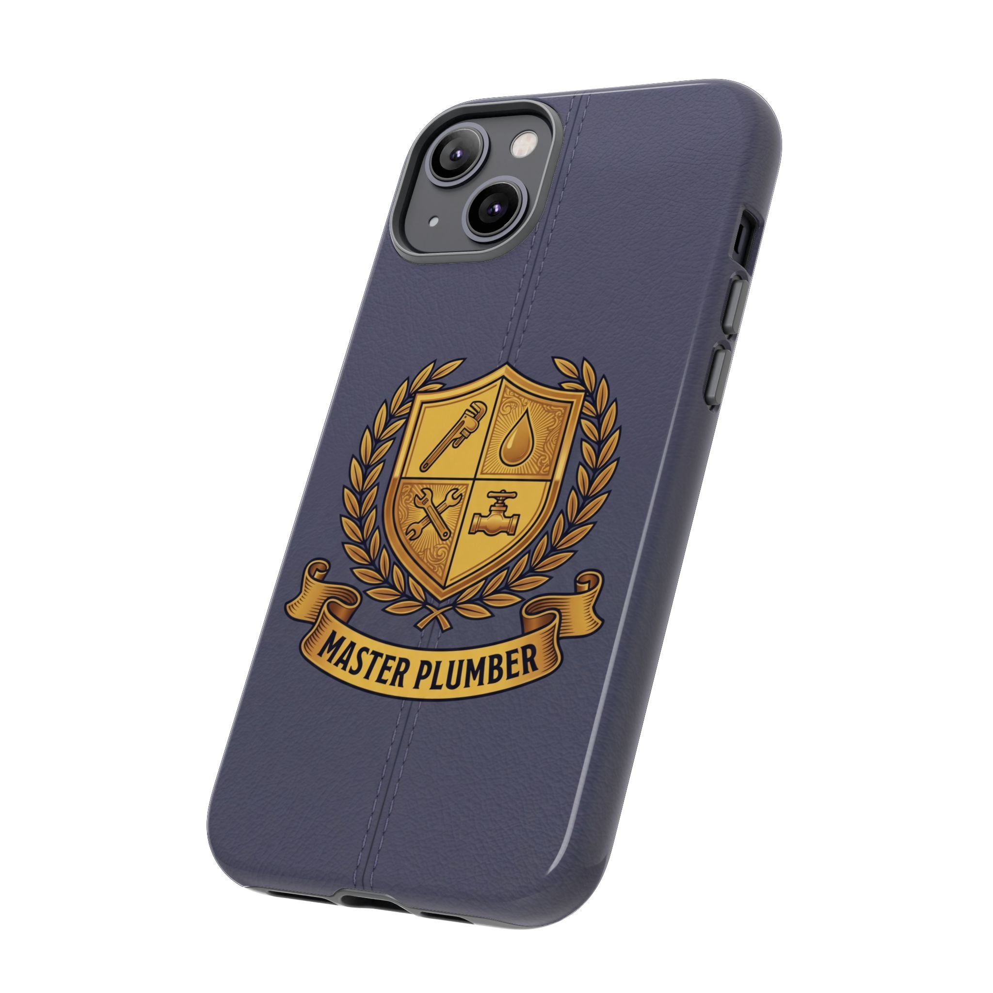 Master Plumber Slate Crest Phone Case - Samsung & iPhone Series