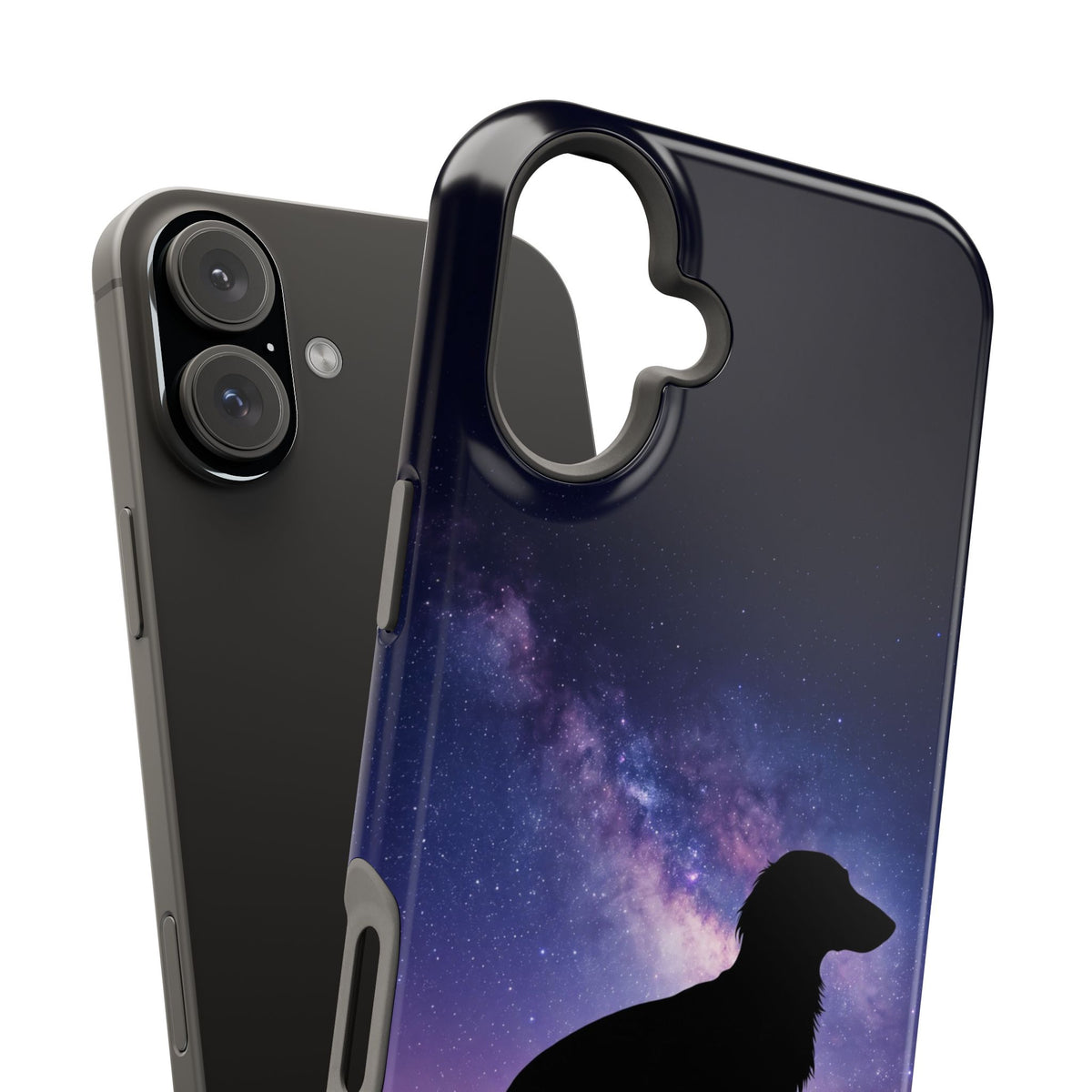 Personalized Dachshund Starry Night Phone Case — Wireless Charging Cover