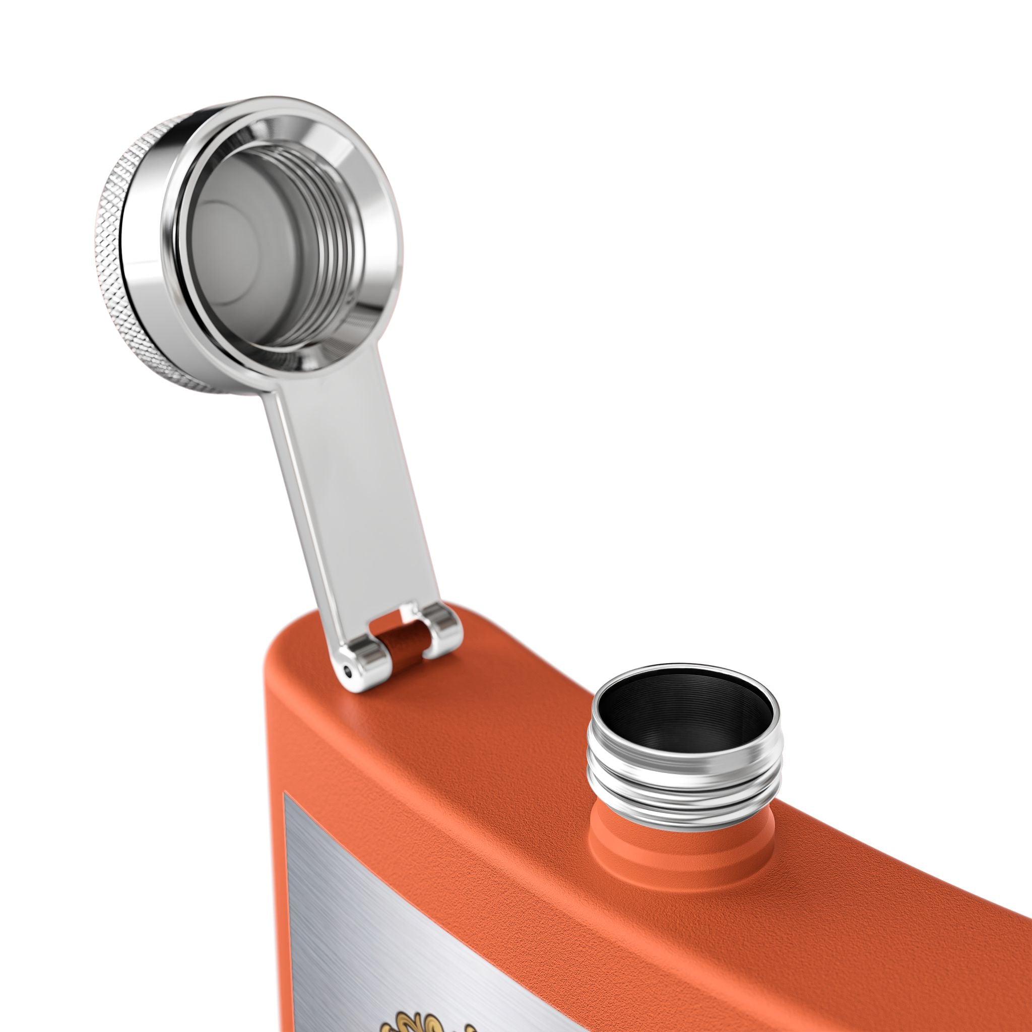 Flask — "Industrial Electrician: Plant Power & Systems" (Crest Edition) 6oz Stainless Steel Hip Flask