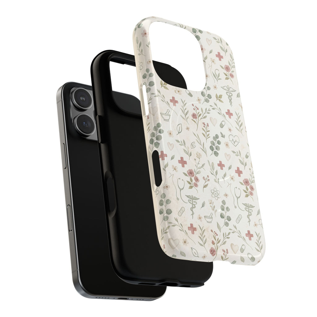 Floral Watercolor Phone Case – Botanical Print Case for iPhone