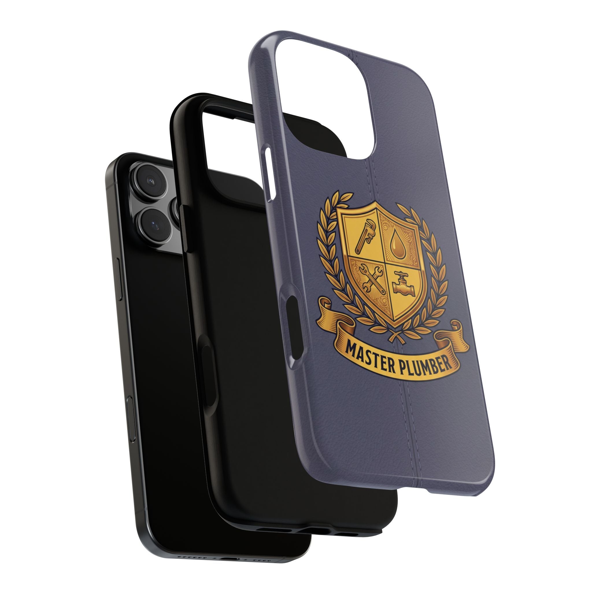 Master Plumber Slate Crest Phone Case - Samsung & iPhone Series