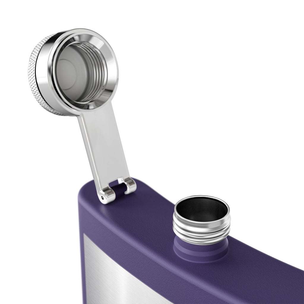 Flask — "Plumber: Precision Under Pressure" 6oz Stainless Steel Hip Flask