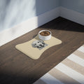 Golden Retriever Pet Bowl Mat | Non-Slip Dog Feeding Placemat