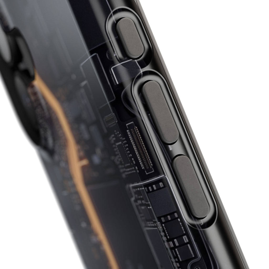 Electrician Circuit Bolt Phone Case — Impact-Resistant Wireless Charging Cover