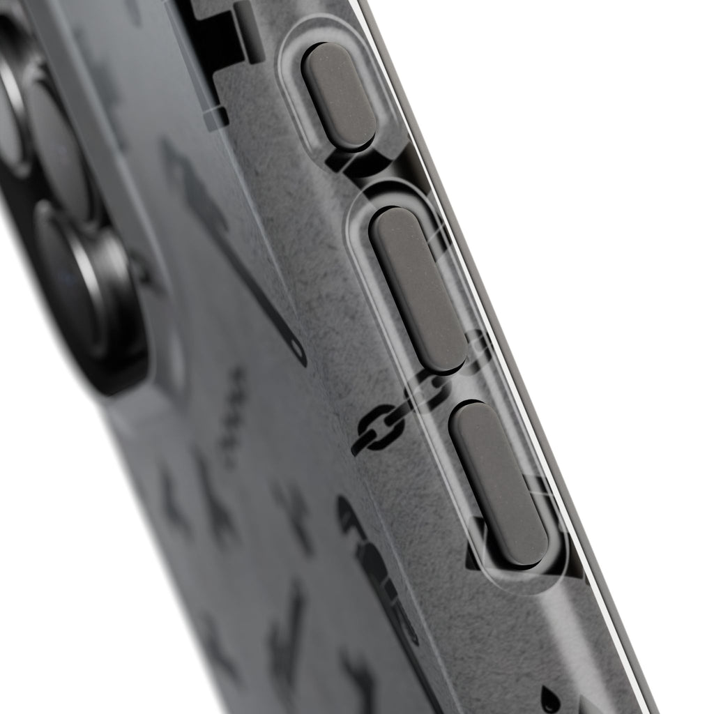 Built for the Grind Phone Case — Plumber Tools Wireless Charging Cover