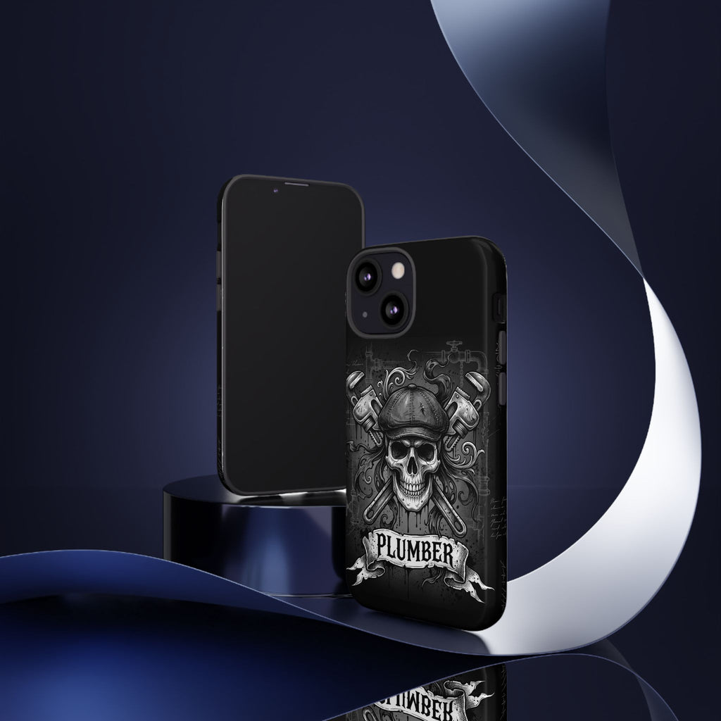 Gothic Skull Plumber Phone Case - Samsung & iPhone Series