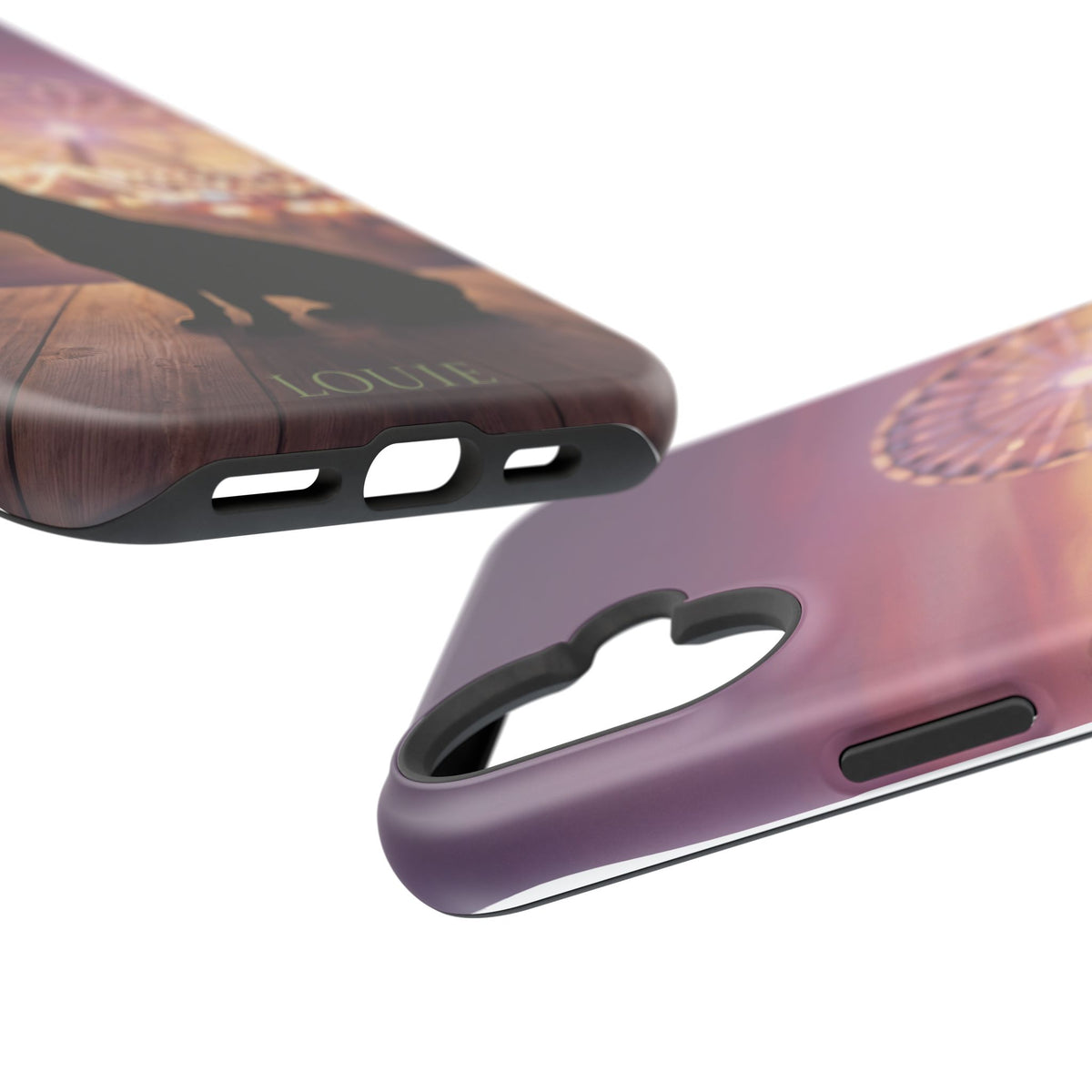 Personalized French Bulldog Carnival Nights Phone Case — Wireless Charging Cover
