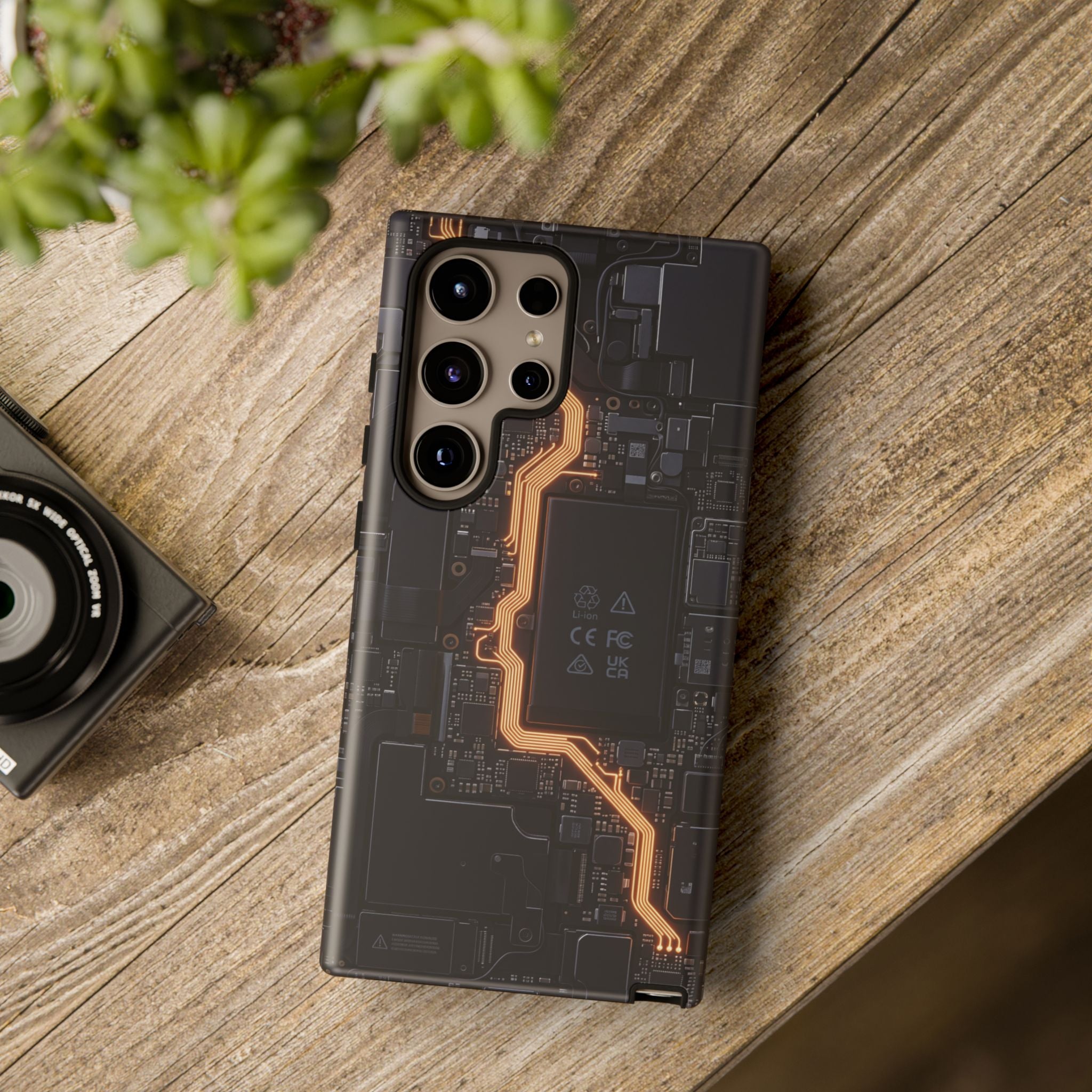 Electrician Glowing Circuit Phone Case - Samsung & iPhone Series