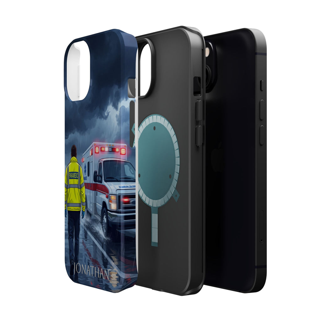 Personalized EMS Storm Phone Case — Wireless Charging Cover