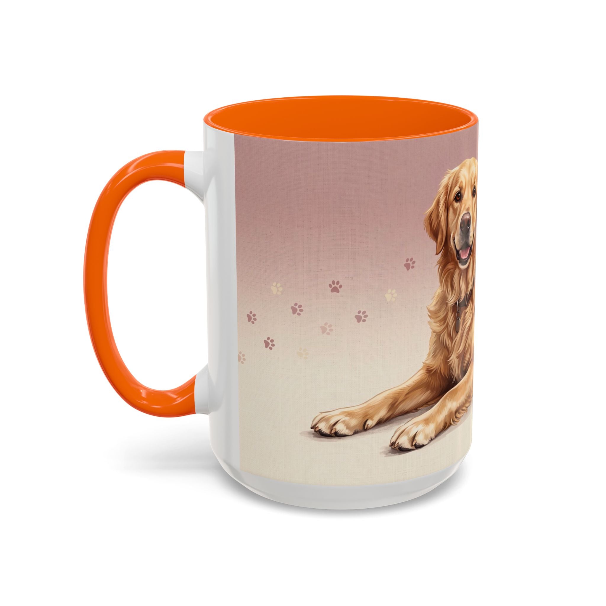 Golden Retriever Lying Down Mug | Golden Retriever Lover Gift | Cute Dog Coffee Mug