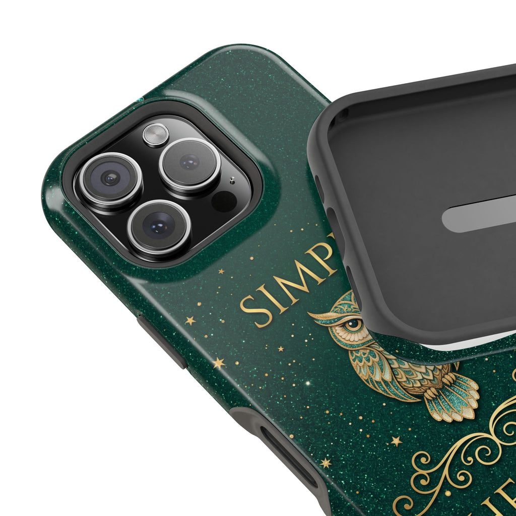 Simply The Best Wise Owl Phone Case — Wireless Charging Cover