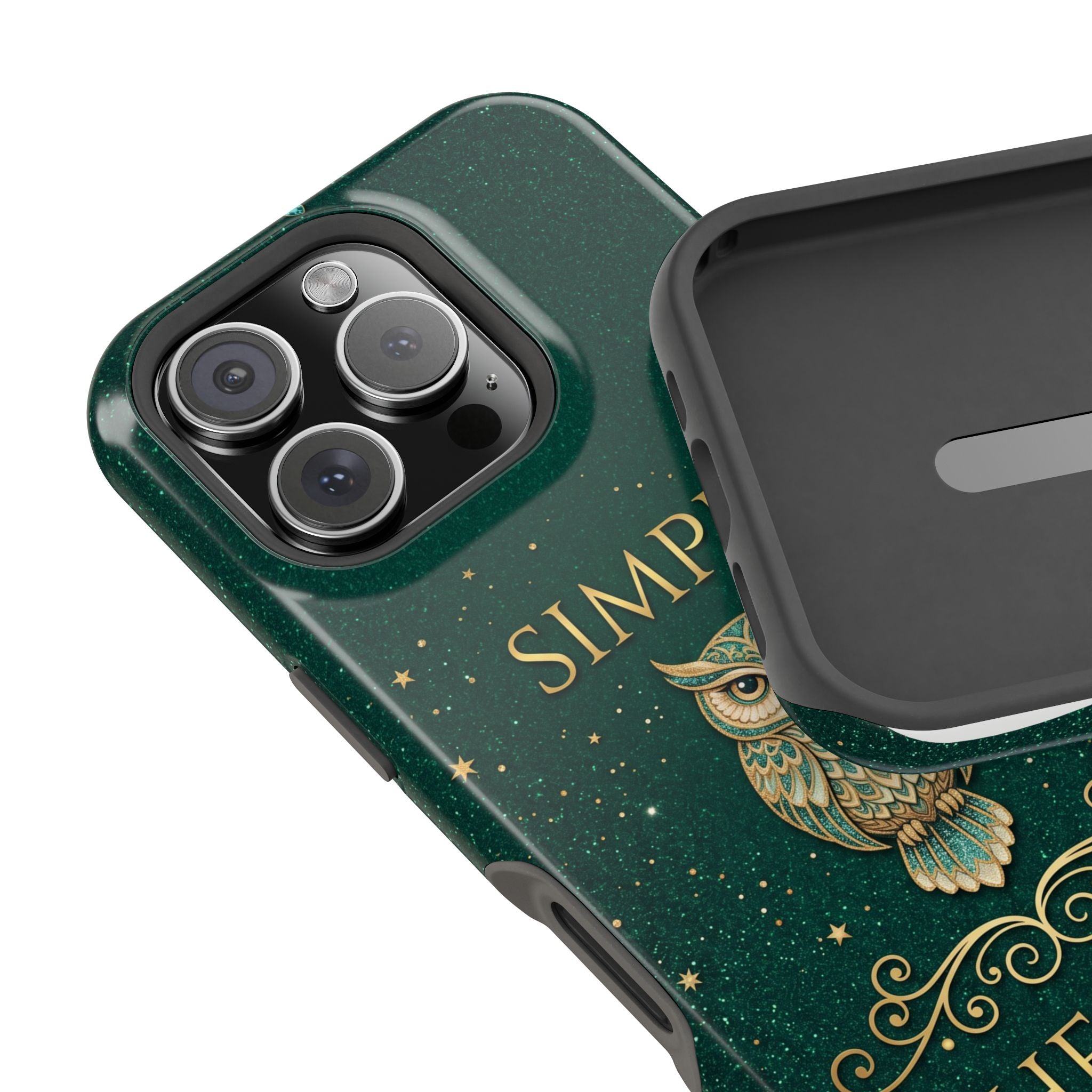 Simply The Best Wise Owl Phone Case — Wireless Charging Cover