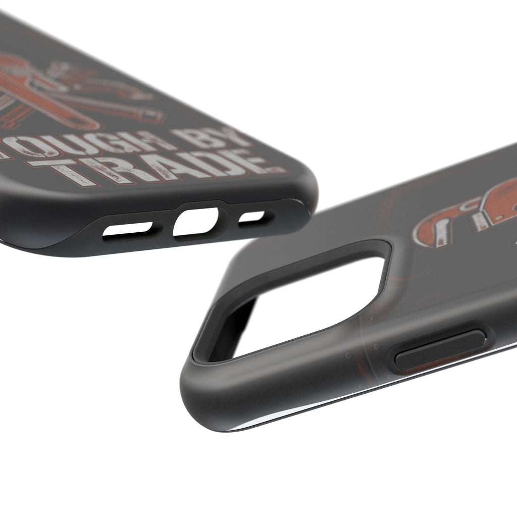 Tough By Trade Phone Case — Crossed Wrenches Wireless Charging Cover