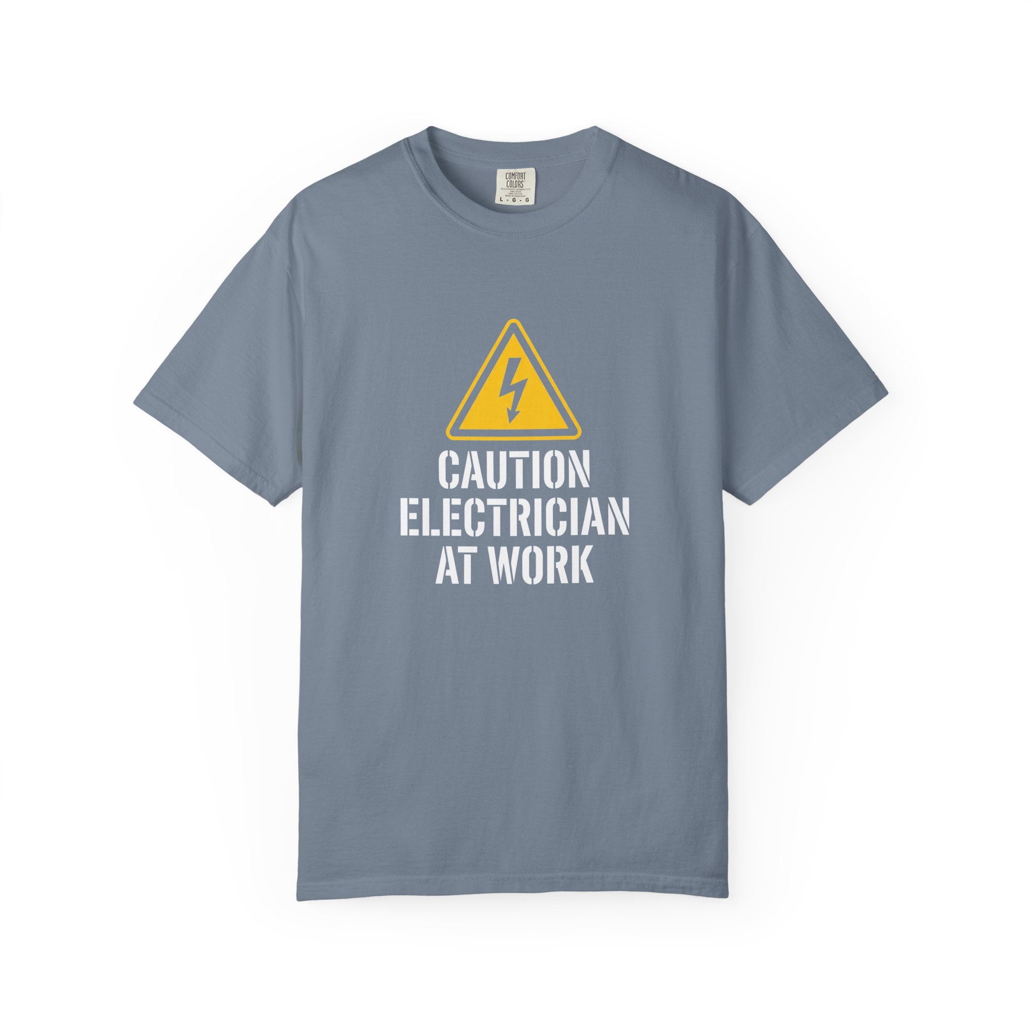 Caution Electrician At Work T-Shirt