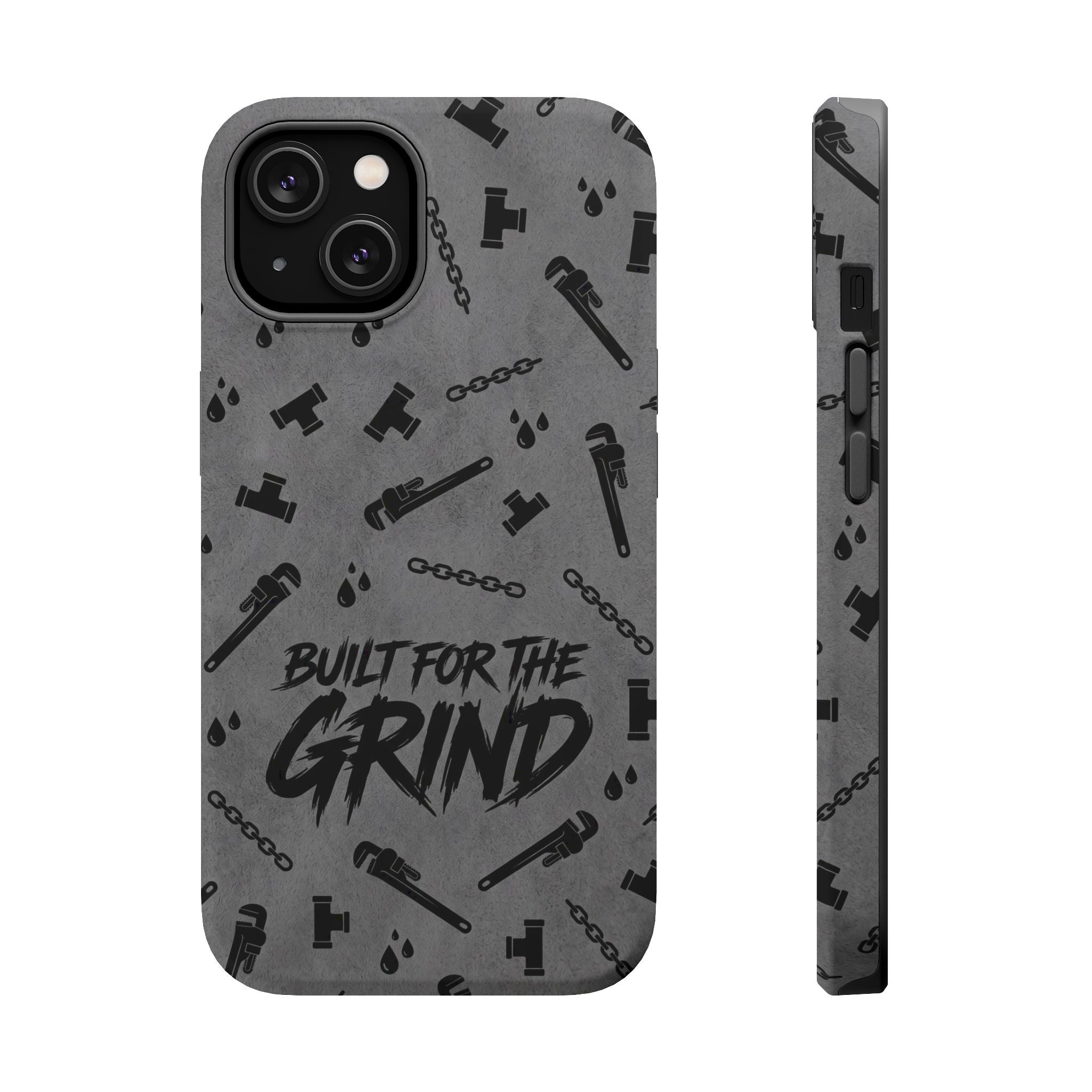 Built for the Grind Phone Case — Plumber Tools Wireless Charging Cover