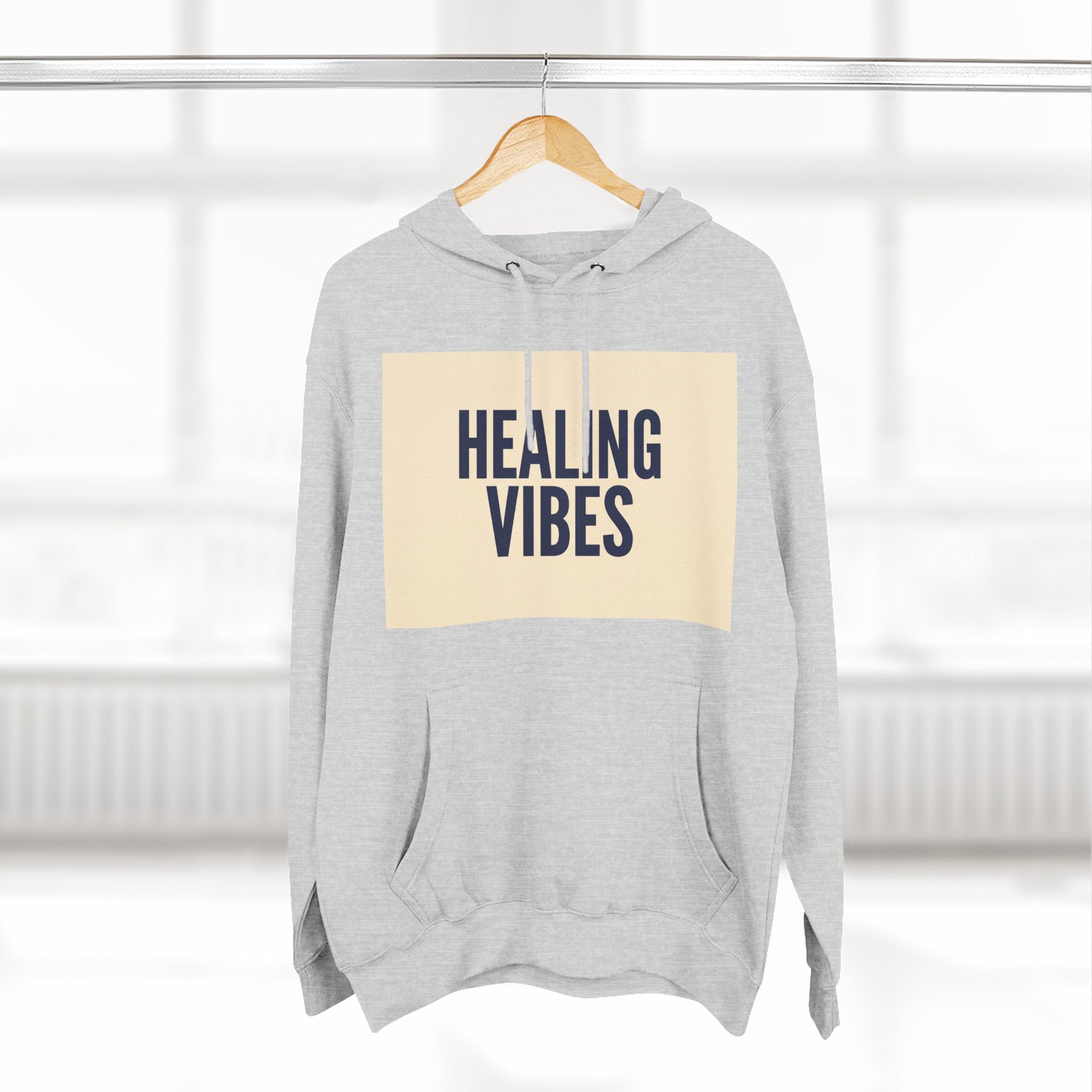 Healing vibes Nurse Hoodie — Unisex Comfortable Pullover for Passionate Medical Workers