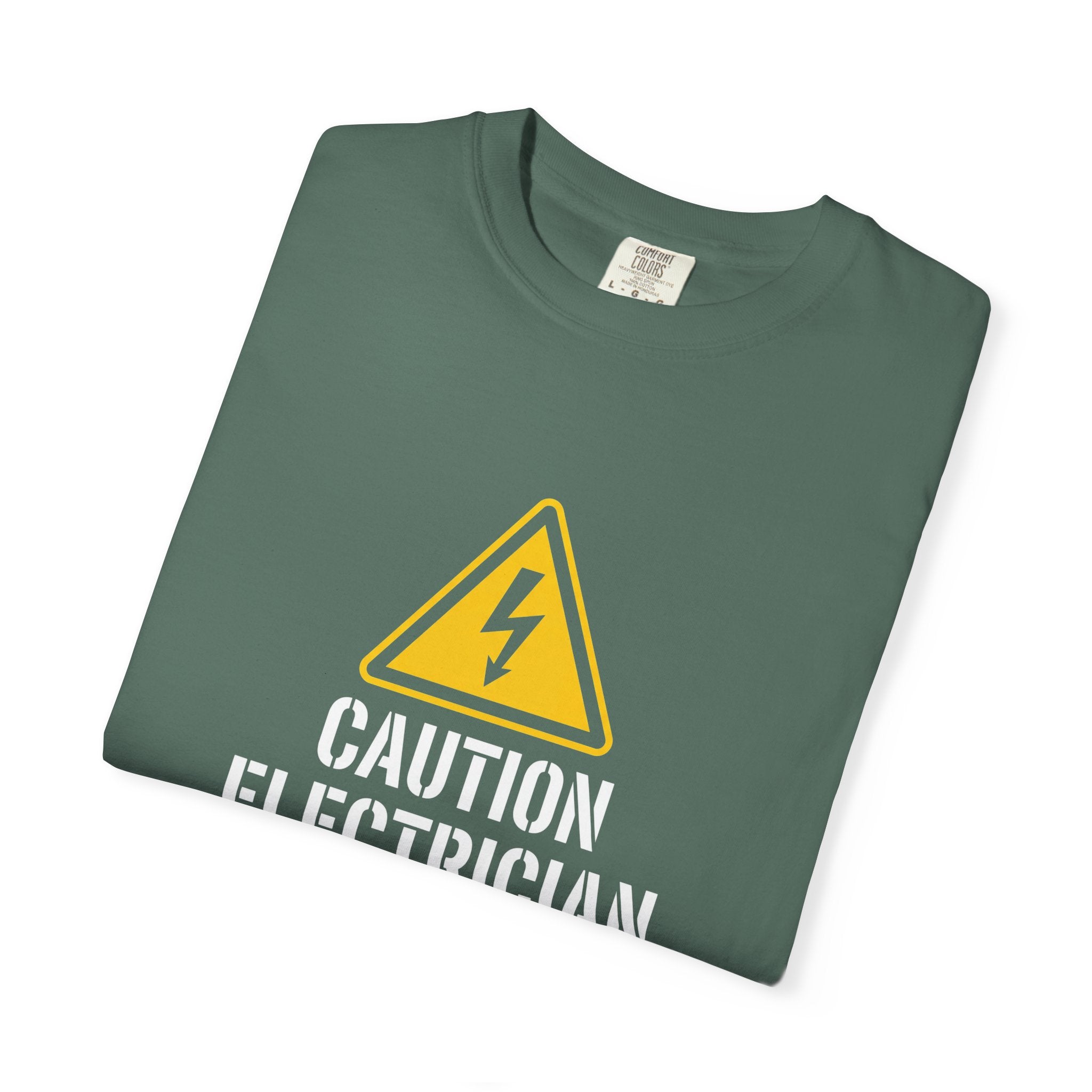 Caution Electrician At Work T-Shirt