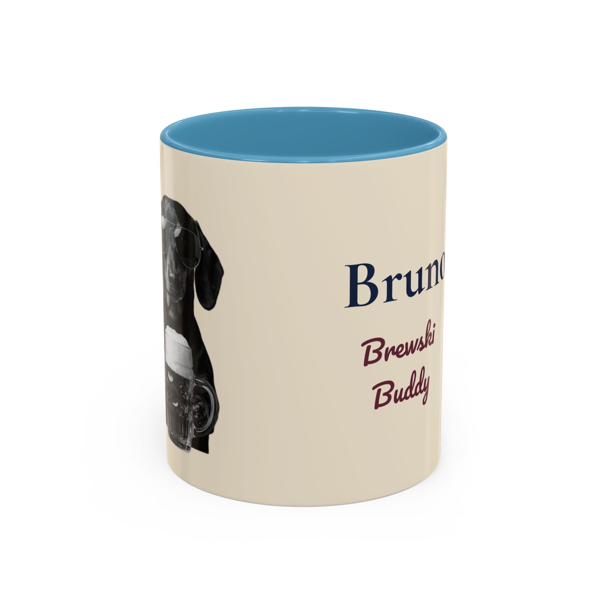 Personalized Dachshund Mug | Custom Name Coffee Mug | Funny Sausage Dog Gift | Beer Lover Dog Mug