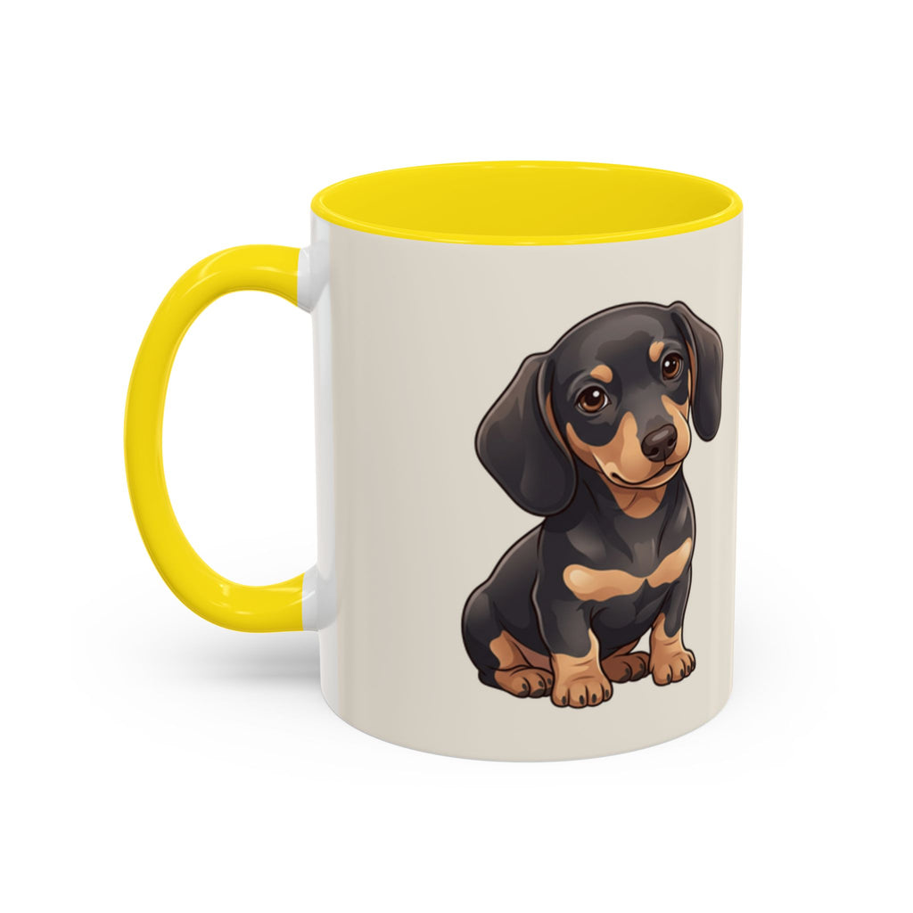 Personalized Dachshund Mug | Custom Name Coffee Mug | Sausage Dog Gift | Wiener Dog Lover