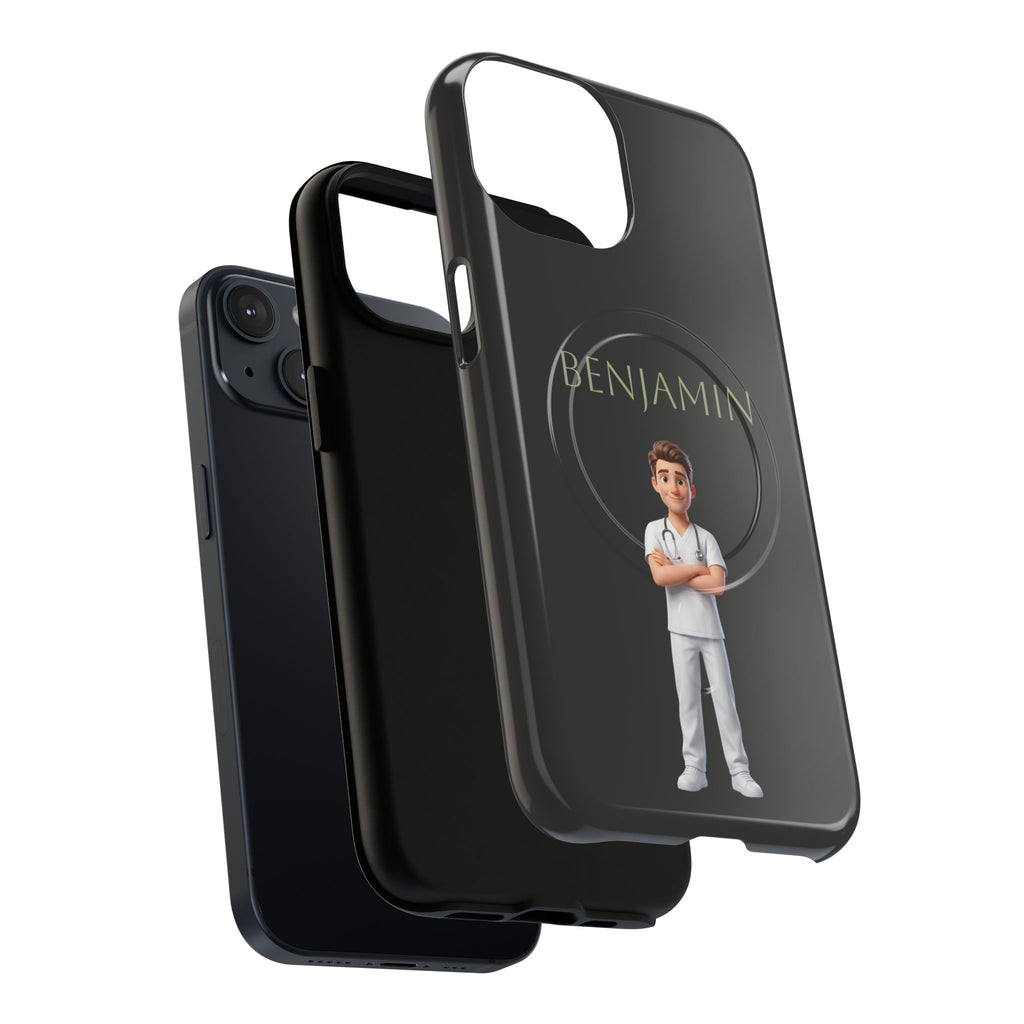Personalized Nurse Phone Case | MagSafe Compatible, Custom Name iPhone Case