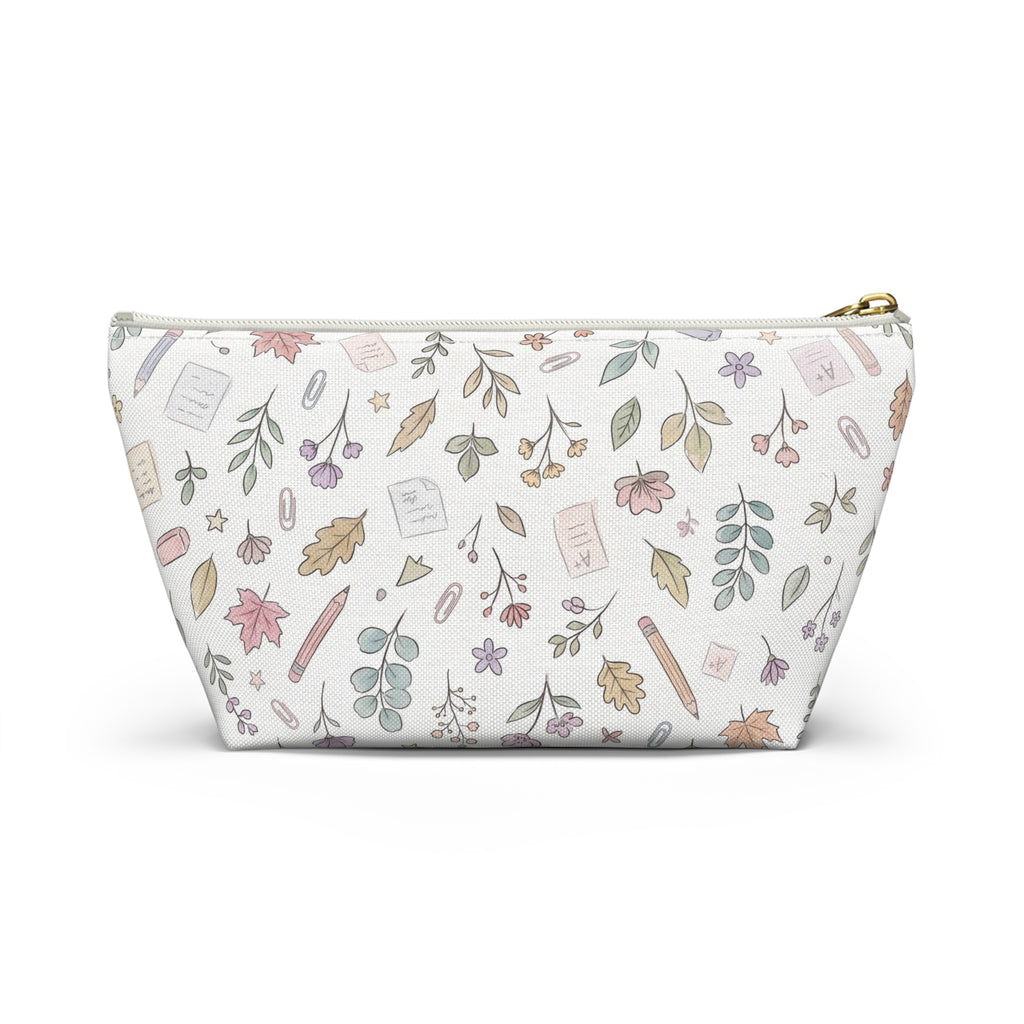 Personalized Teacher Gift Pouch – Custom Name Cosmetic Bag for Headteachers & Teachers