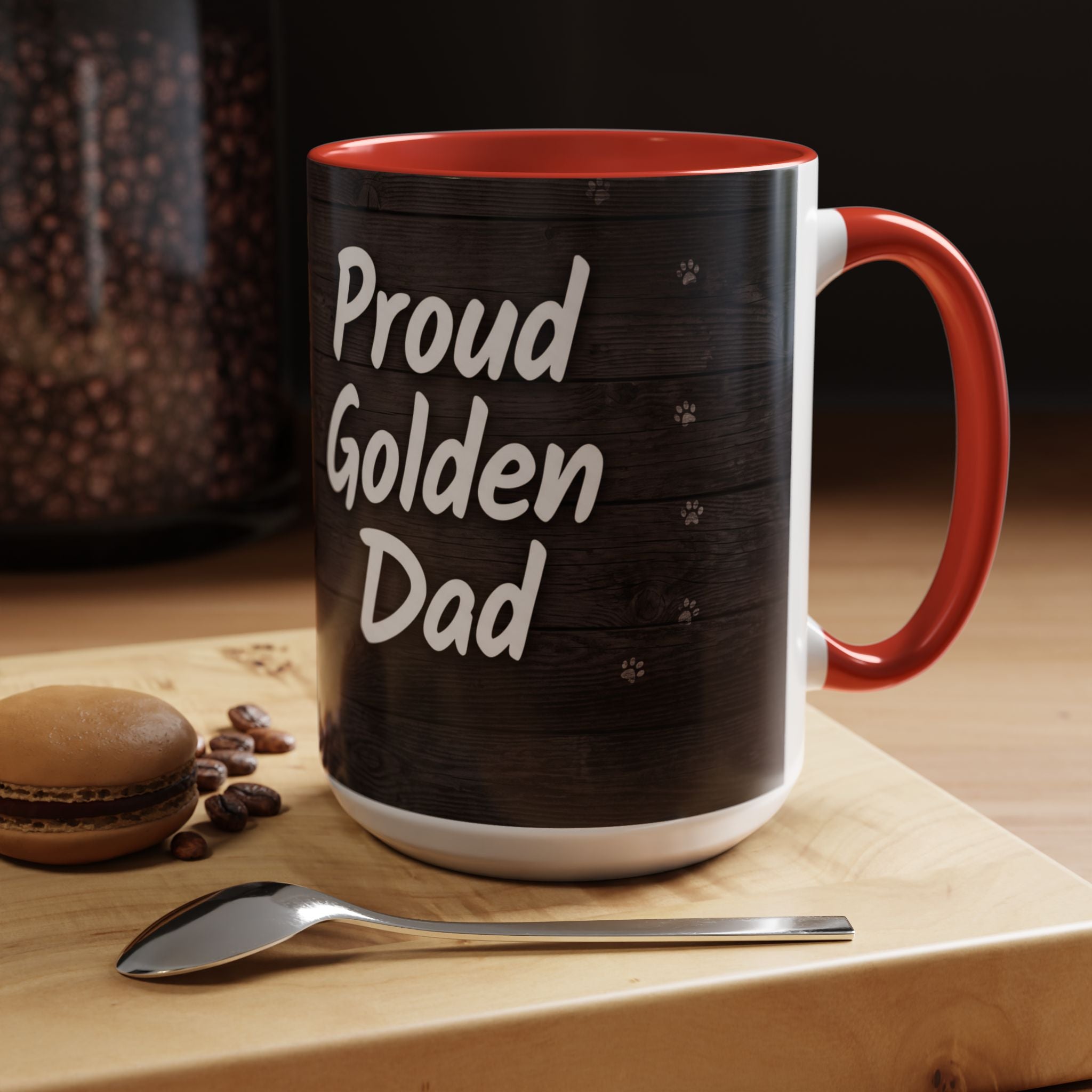 Proud Golden Dad Mug | Golden Retriever Lover Gift | Dog Dad Coffee Mug