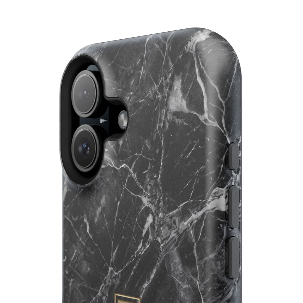 Paramedic/EMT Marble Phone Case — Magnetic Wireless Charging Cover